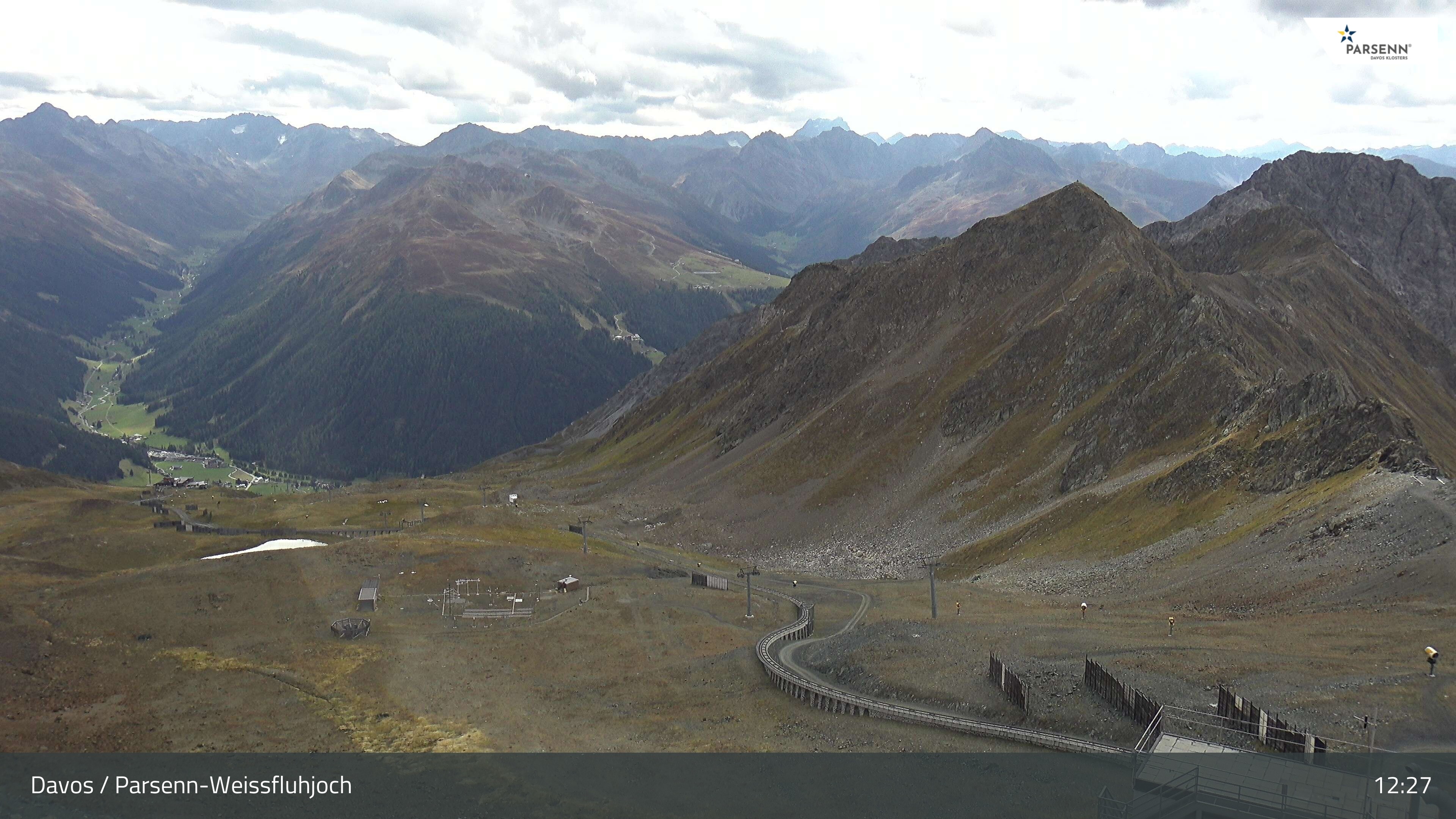 Archiv Foto Webcam Davos Klosters: Parsenn Weissfluhjoch