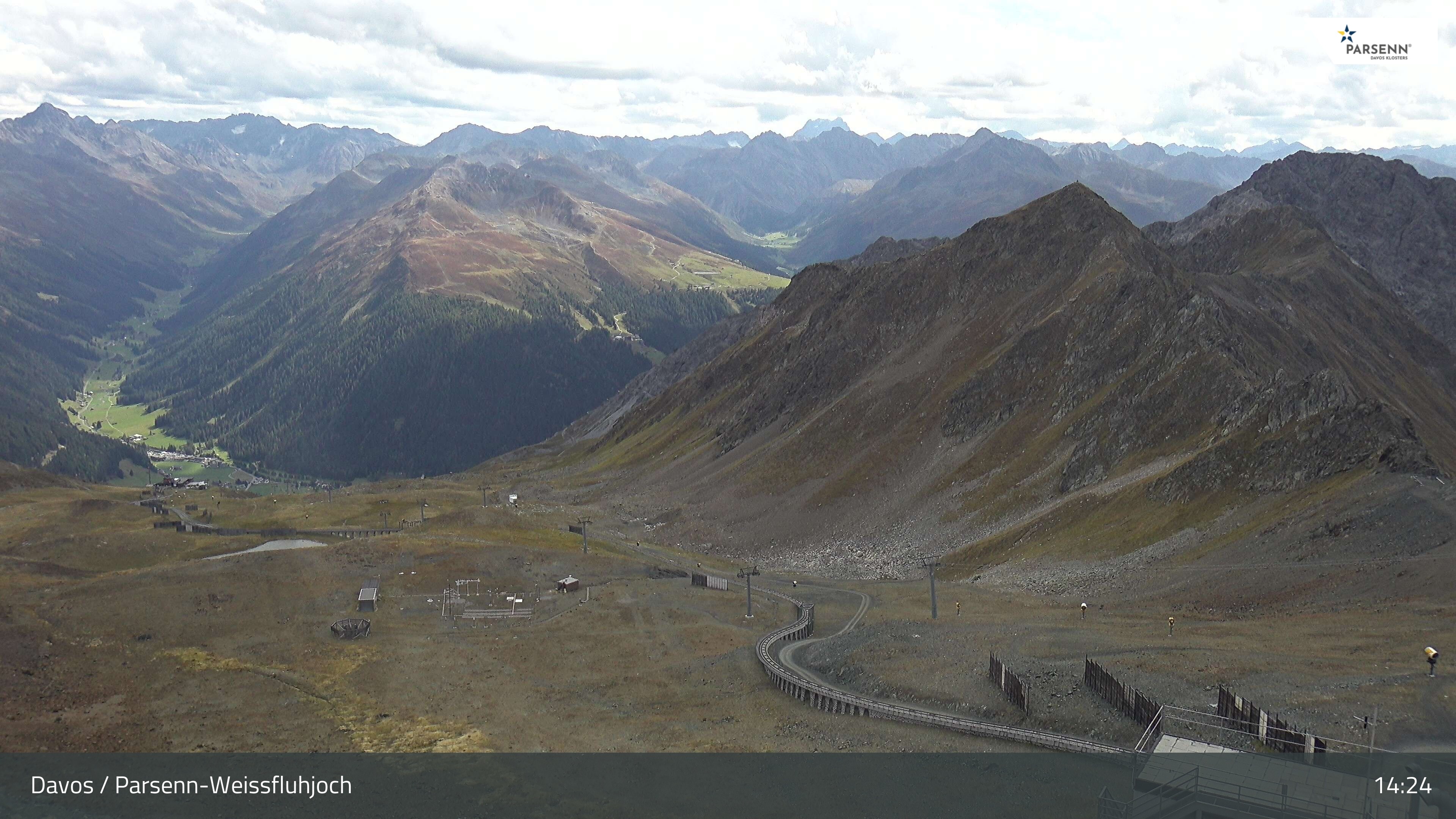 Archiv Foto Webcam Davos Klosters: Parsenn Weissfluhjoch