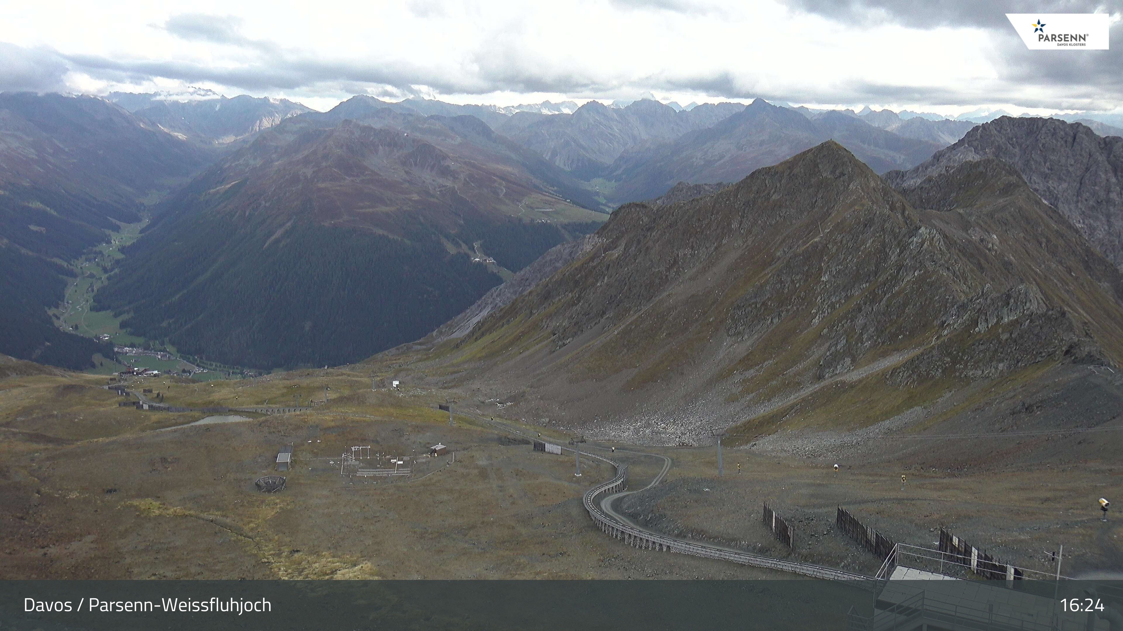 Archiv Foto Webcam Davos Klosters: Parsenn Weissfluhjoch