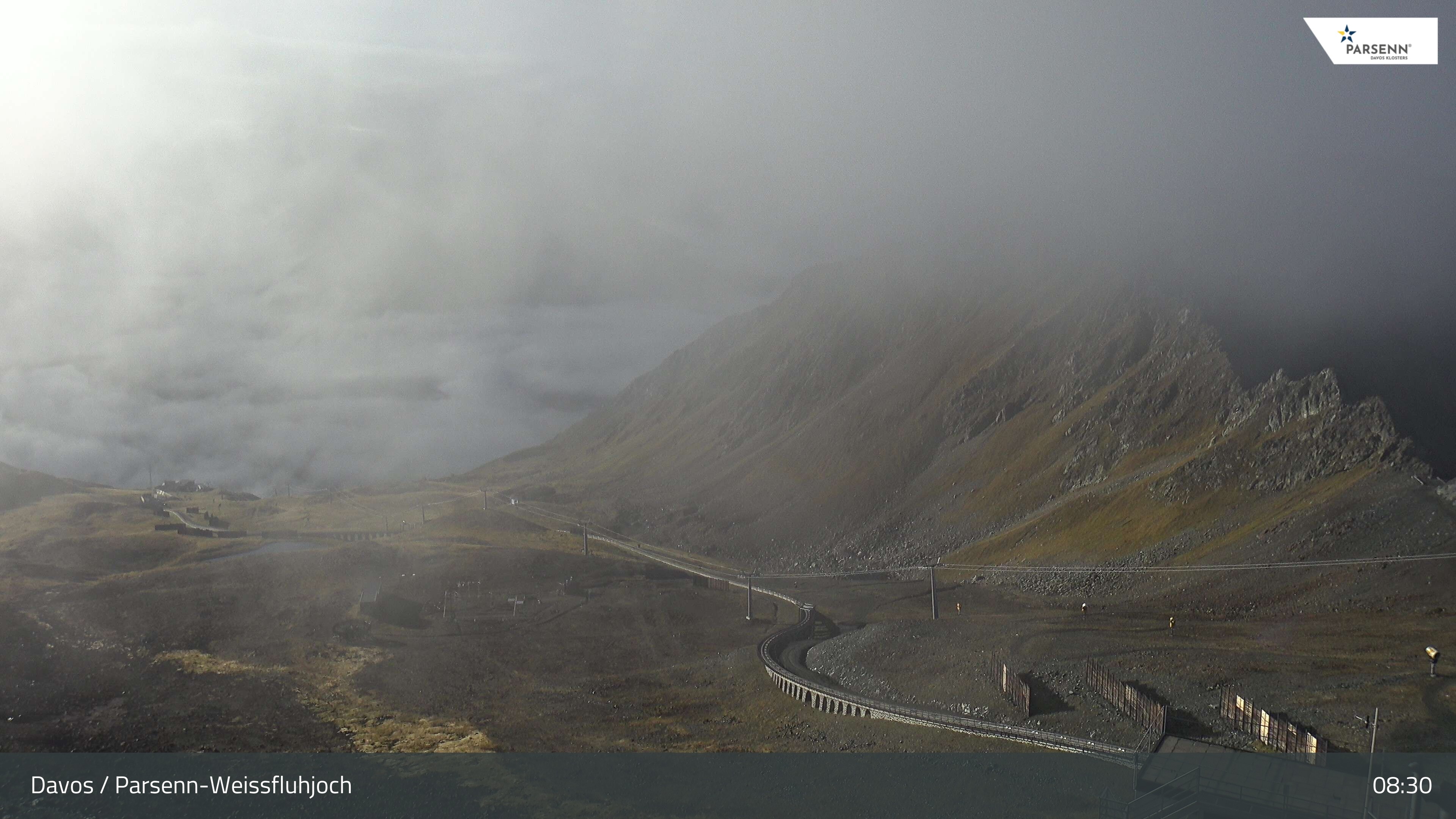 Archiv Foto Webcam Davos Klosters: Parsenn Weissfluhjoch