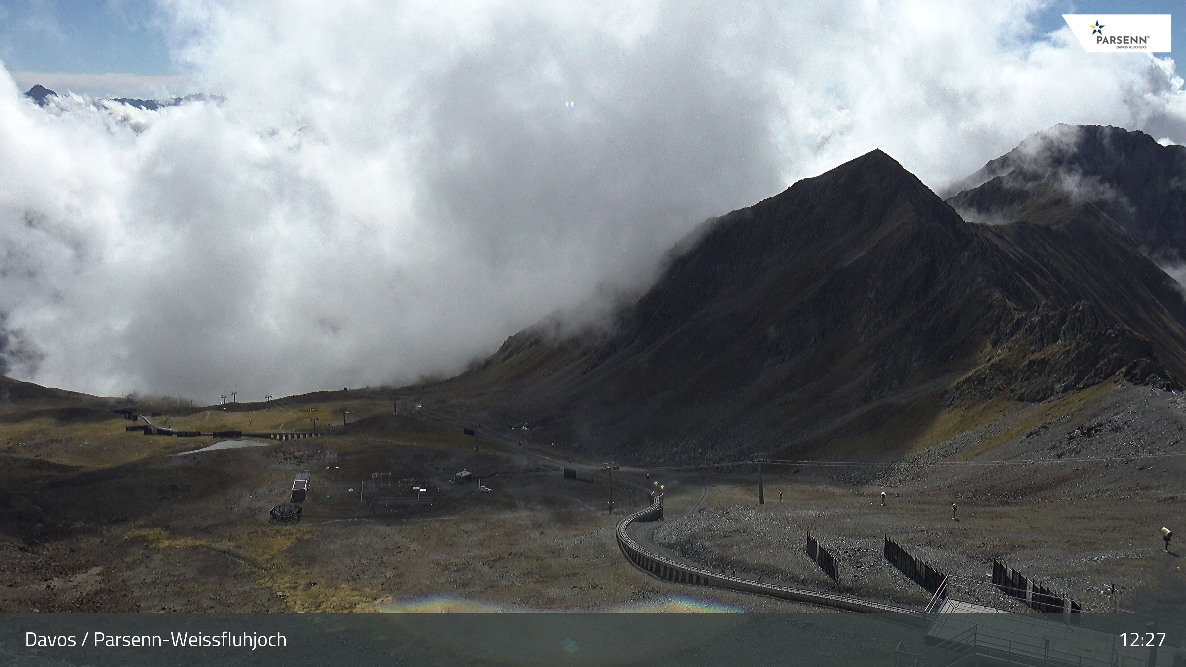 Archiv Foto Webcam Davos Klosters: Parsenn Weissfluhjoch