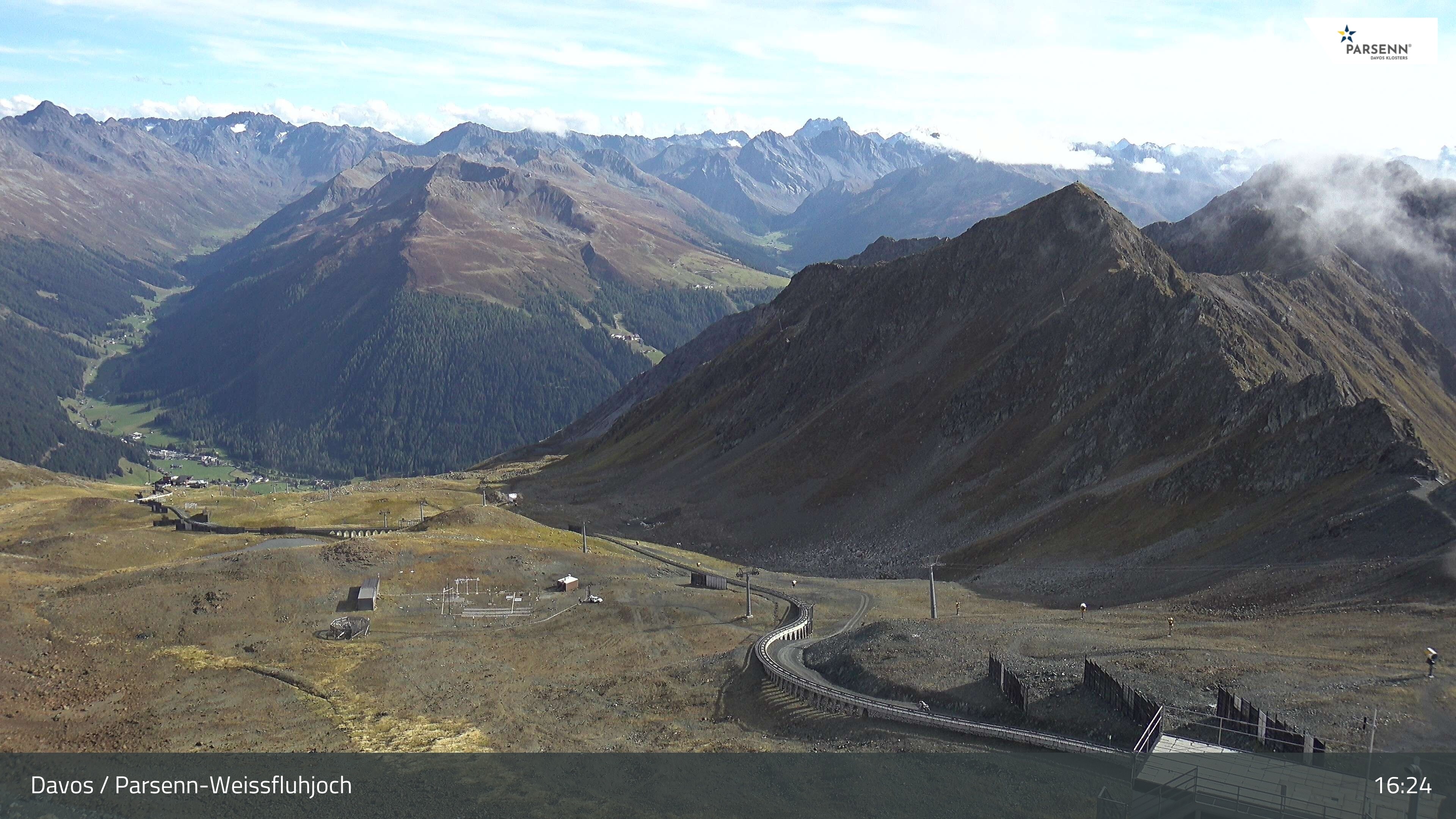 Archiv Foto Webcam Davos Klosters: Parsenn Weissfluhjoch