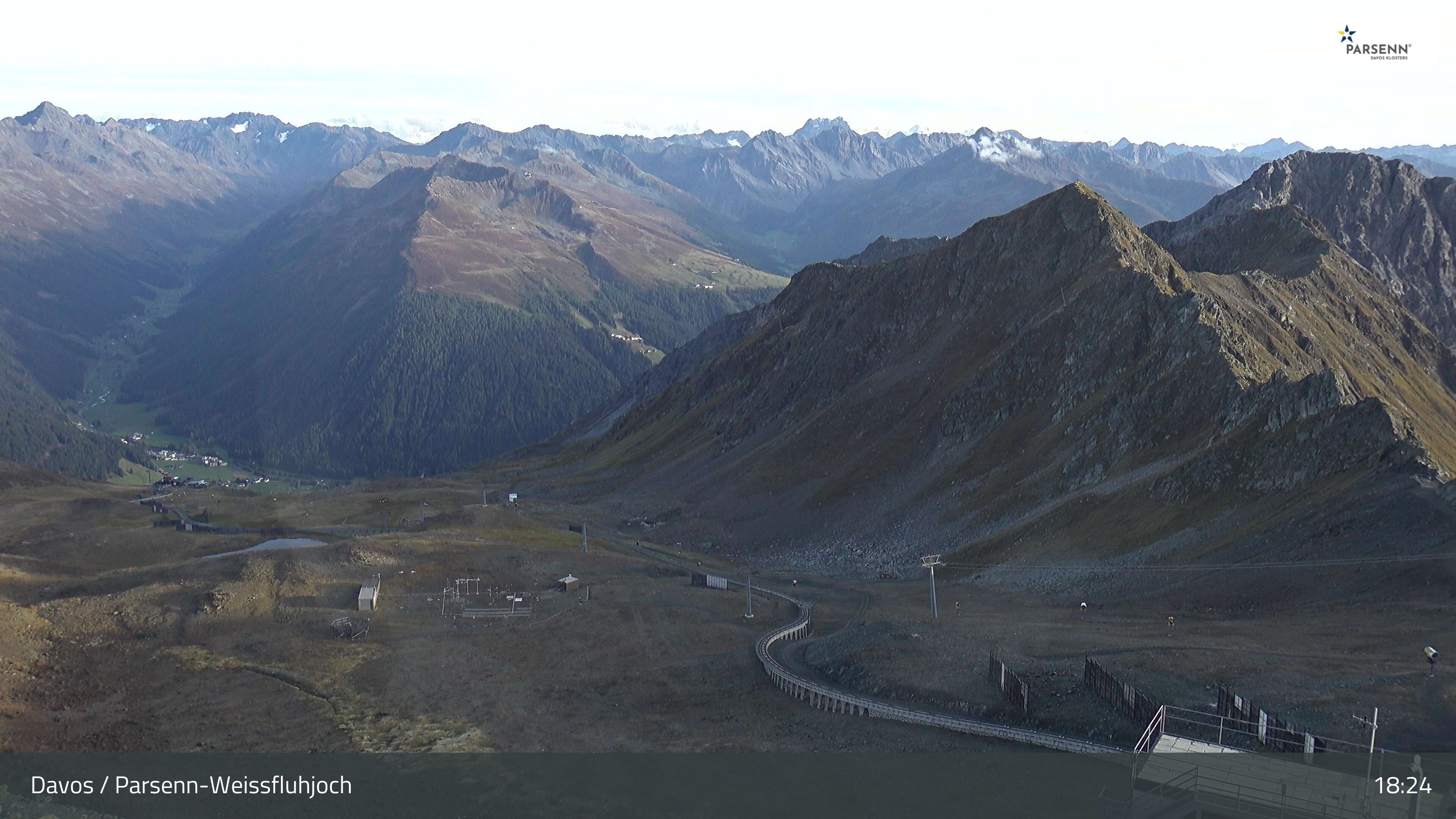 Archiv Foto Webcam Davos Klosters: Parsenn Weissfluhjoch