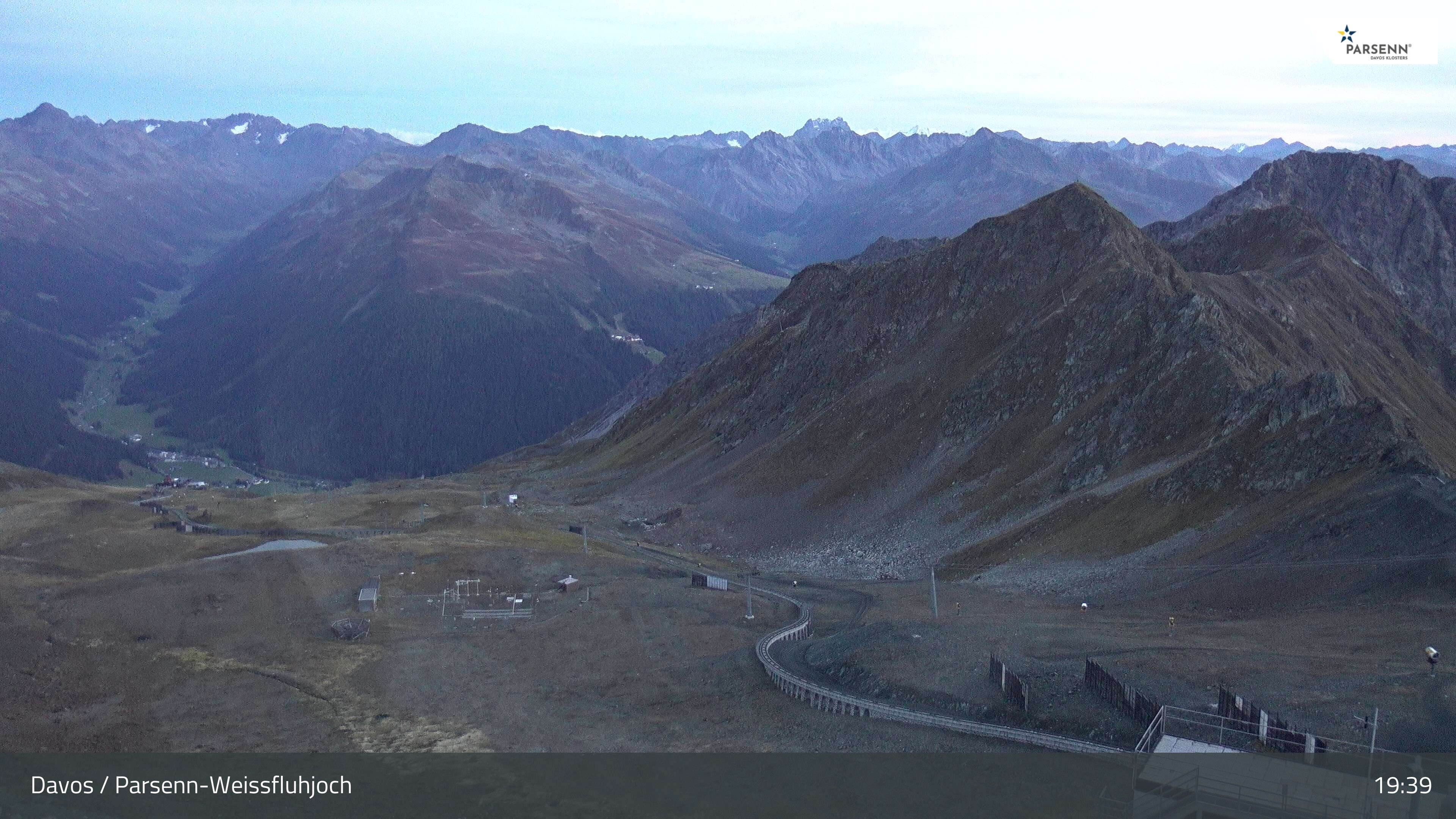 Archiv Foto Webcam Davos Klosters: Parsenn Weissfluhjoch