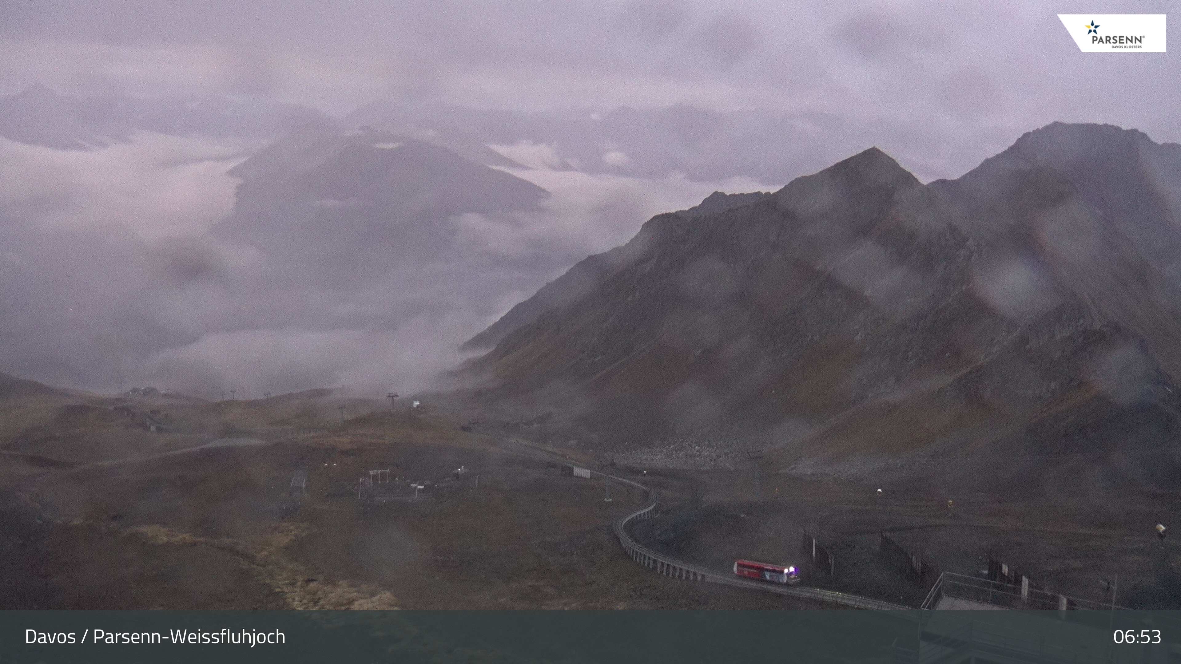 Archiv Foto Webcam Davos Klosters: Parsenn Weissfluhjoch