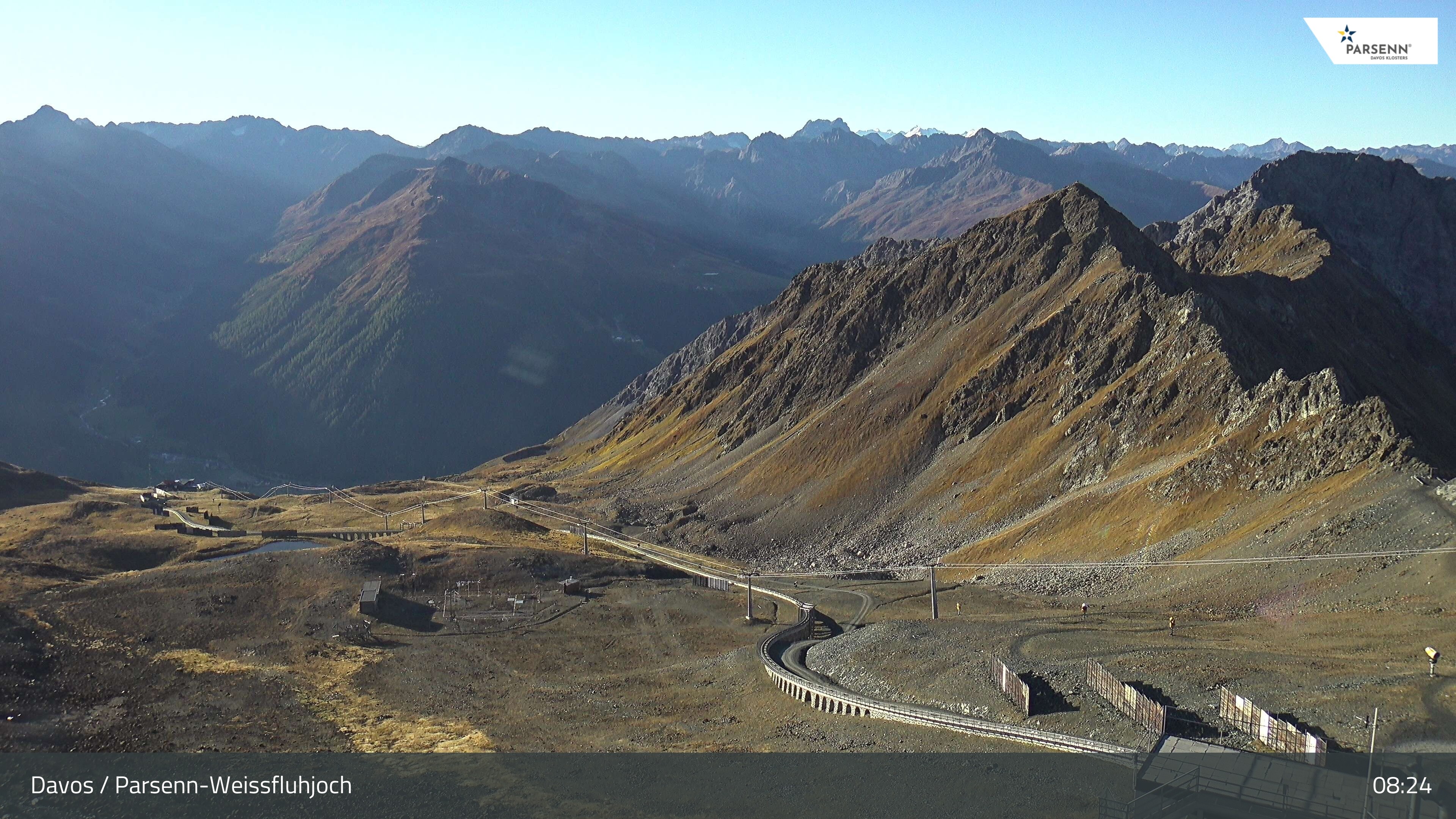 Archiv Foto Webcam Davos Klosters: Parsenn Weissfluhjoch