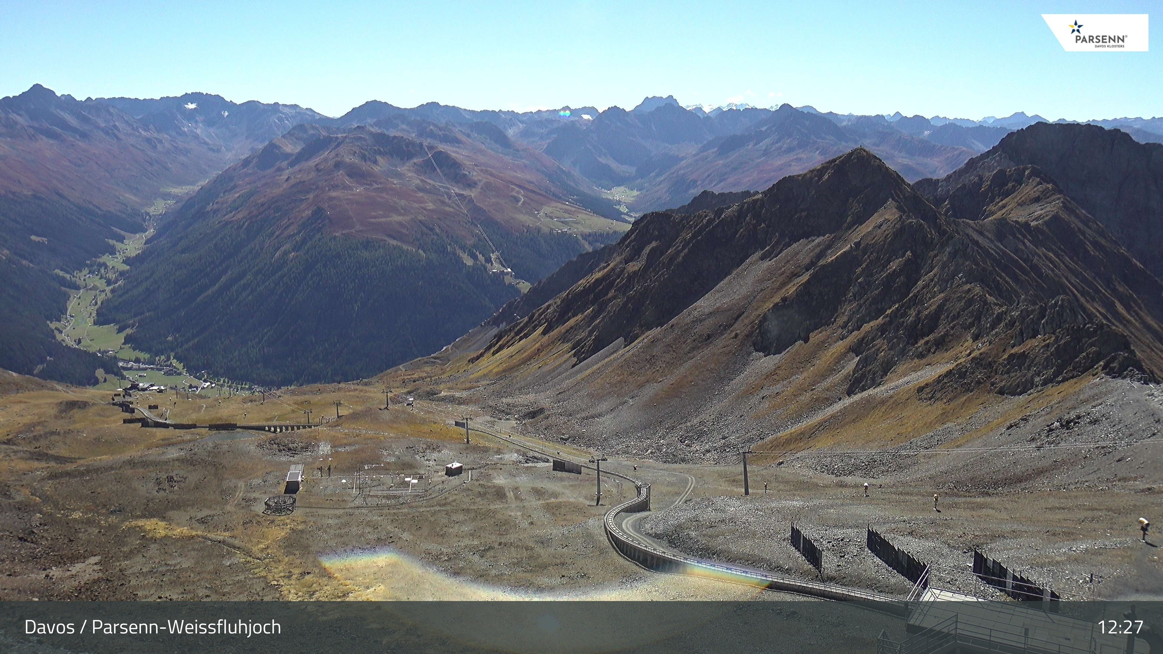 Archiv Foto Webcam Davos Klosters: Parsenn Weissfluhjoch
