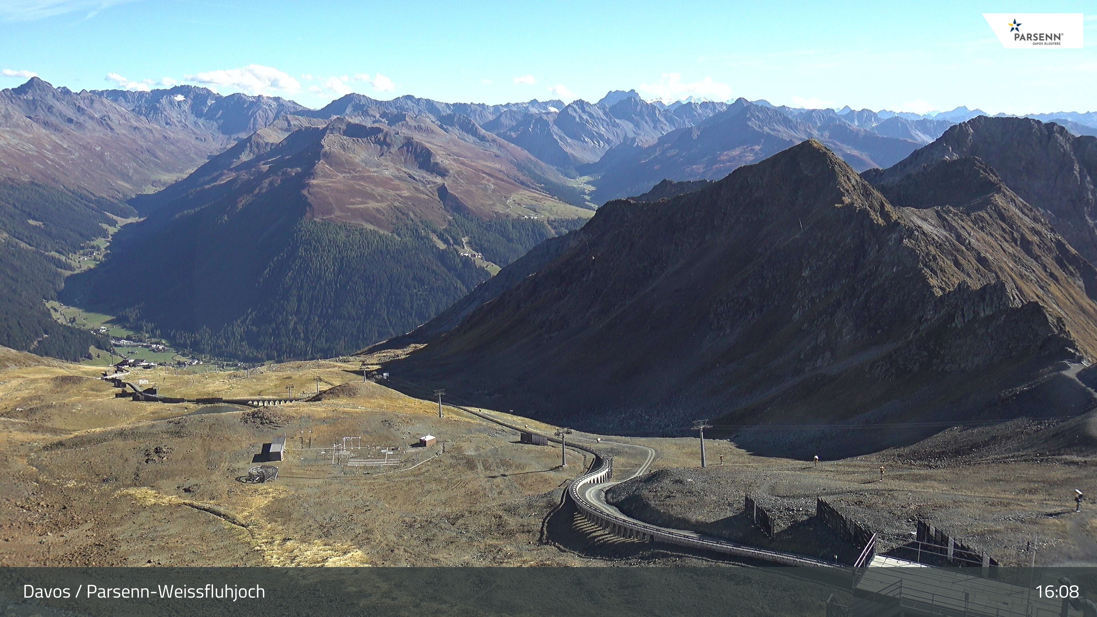 Archiv Foto Webcam Davos Klosters: Parsenn Weissfluhjoch