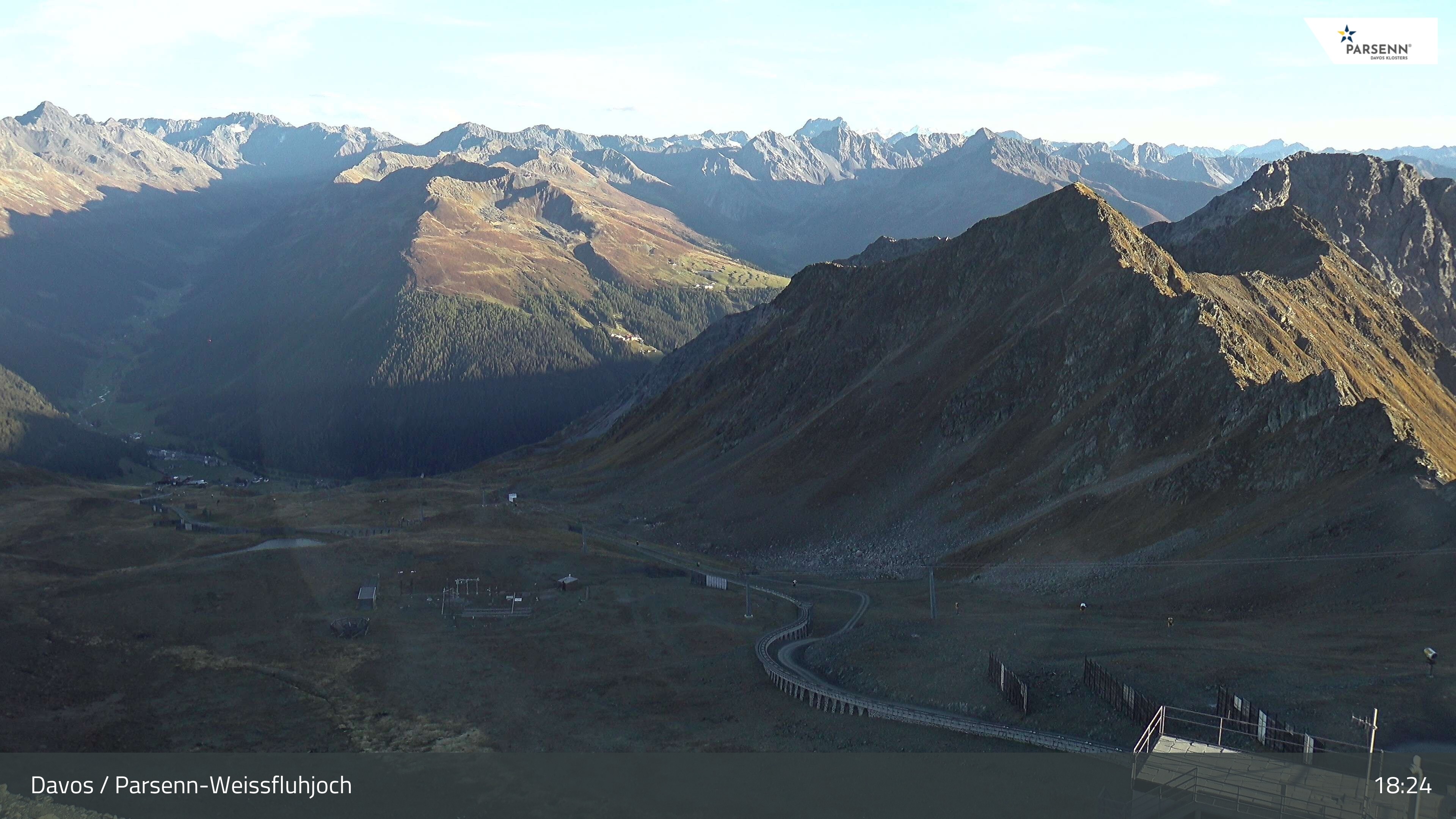 Archiv Foto Webcam Davos Klosters: Parsenn Weissfluhjoch