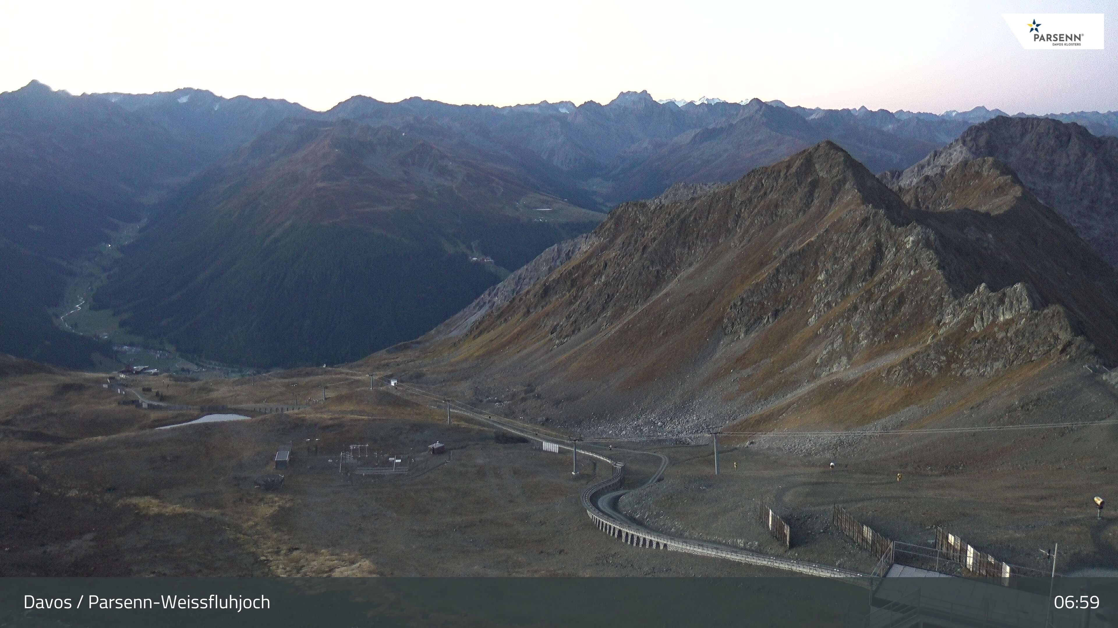 Archiv Foto Webcam Davos Klosters: Parsenn Weissfluhjoch