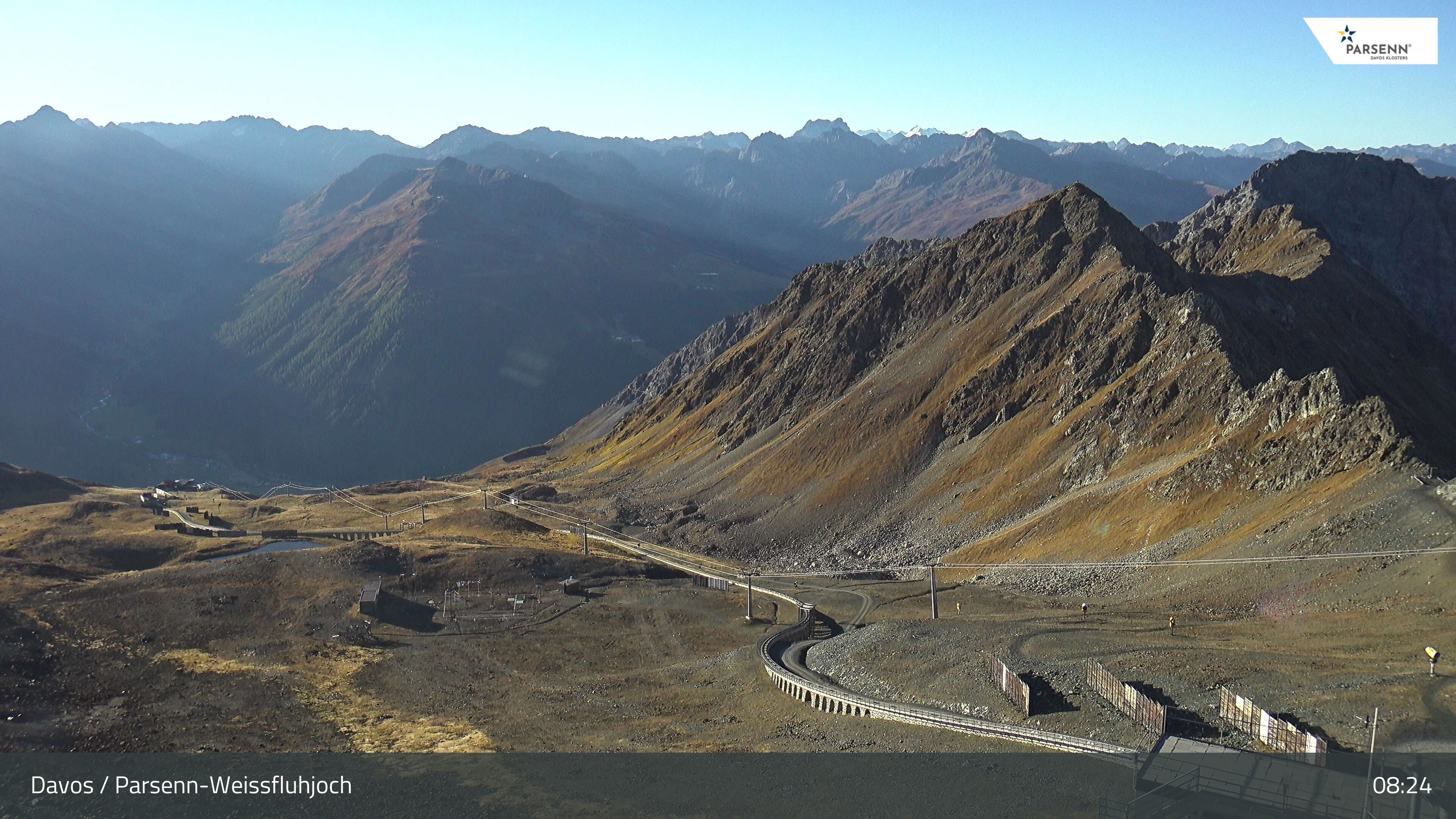 Archiv Foto Webcam Davos Klosters: Parsenn Weissfluhjoch