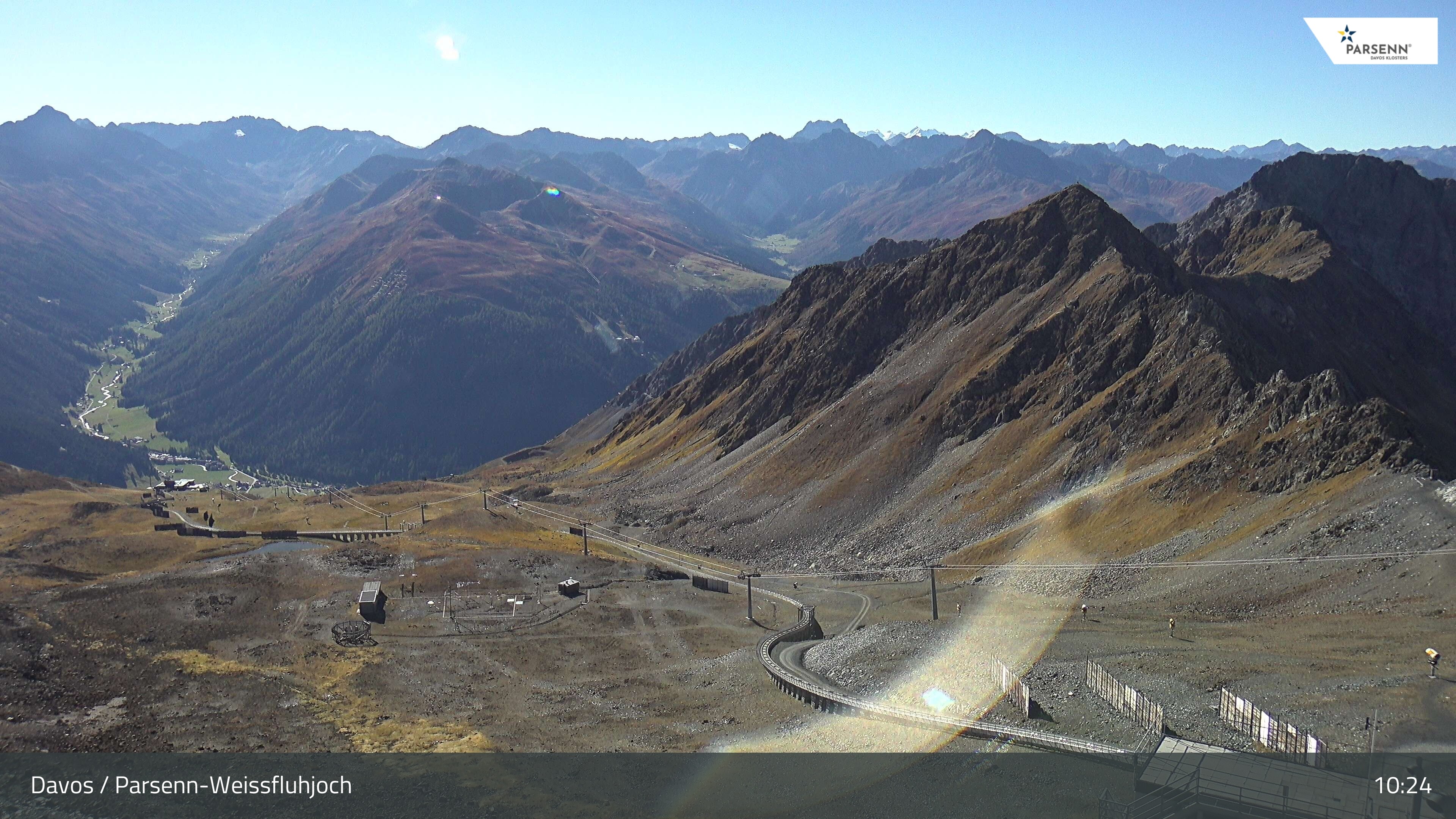 Archiv Foto Webcam Davos Klosters: Parsenn Weissfluhjoch