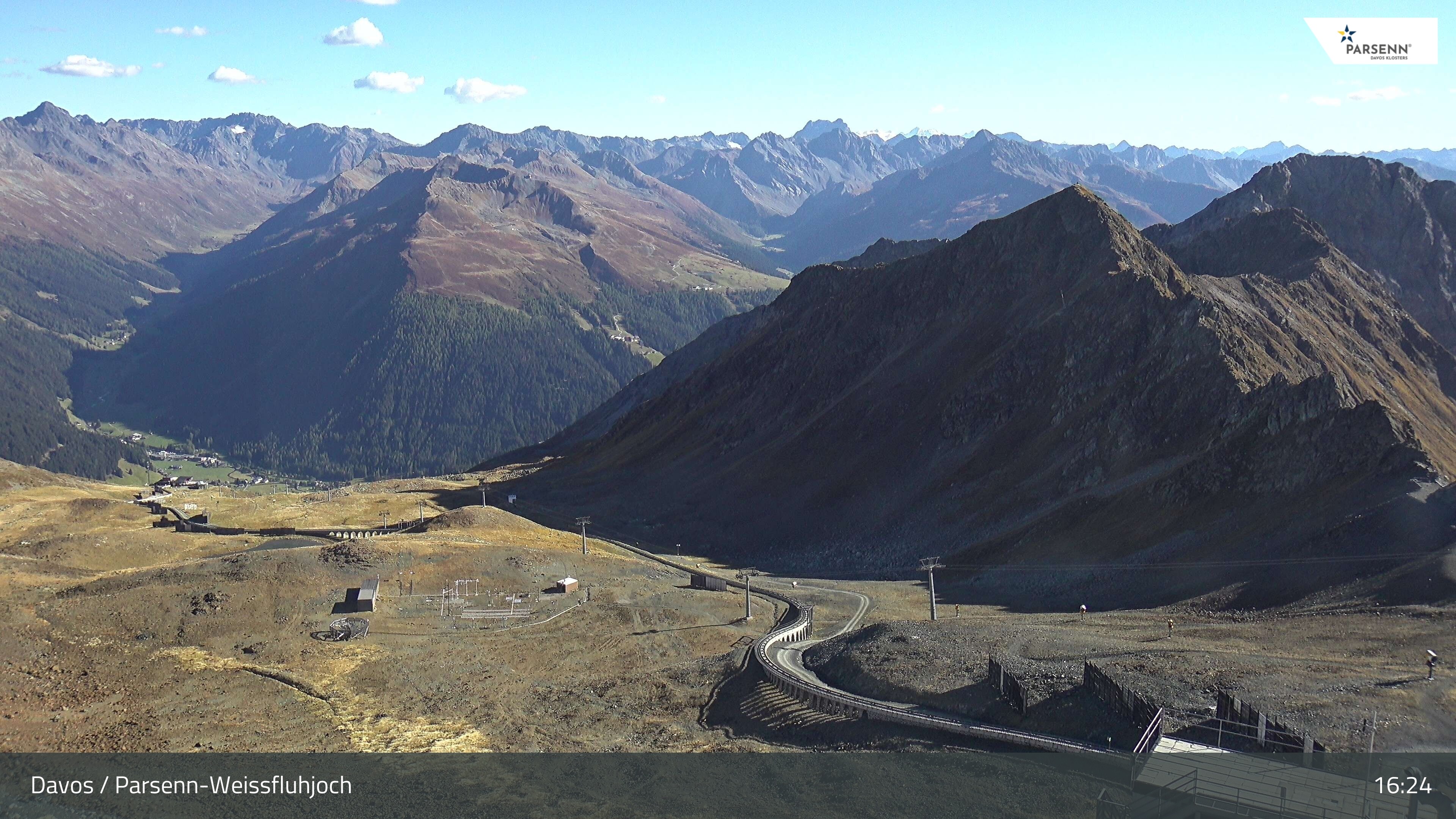 Archiv Foto Webcam Davos Klosters: Parsenn Weissfluhjoch