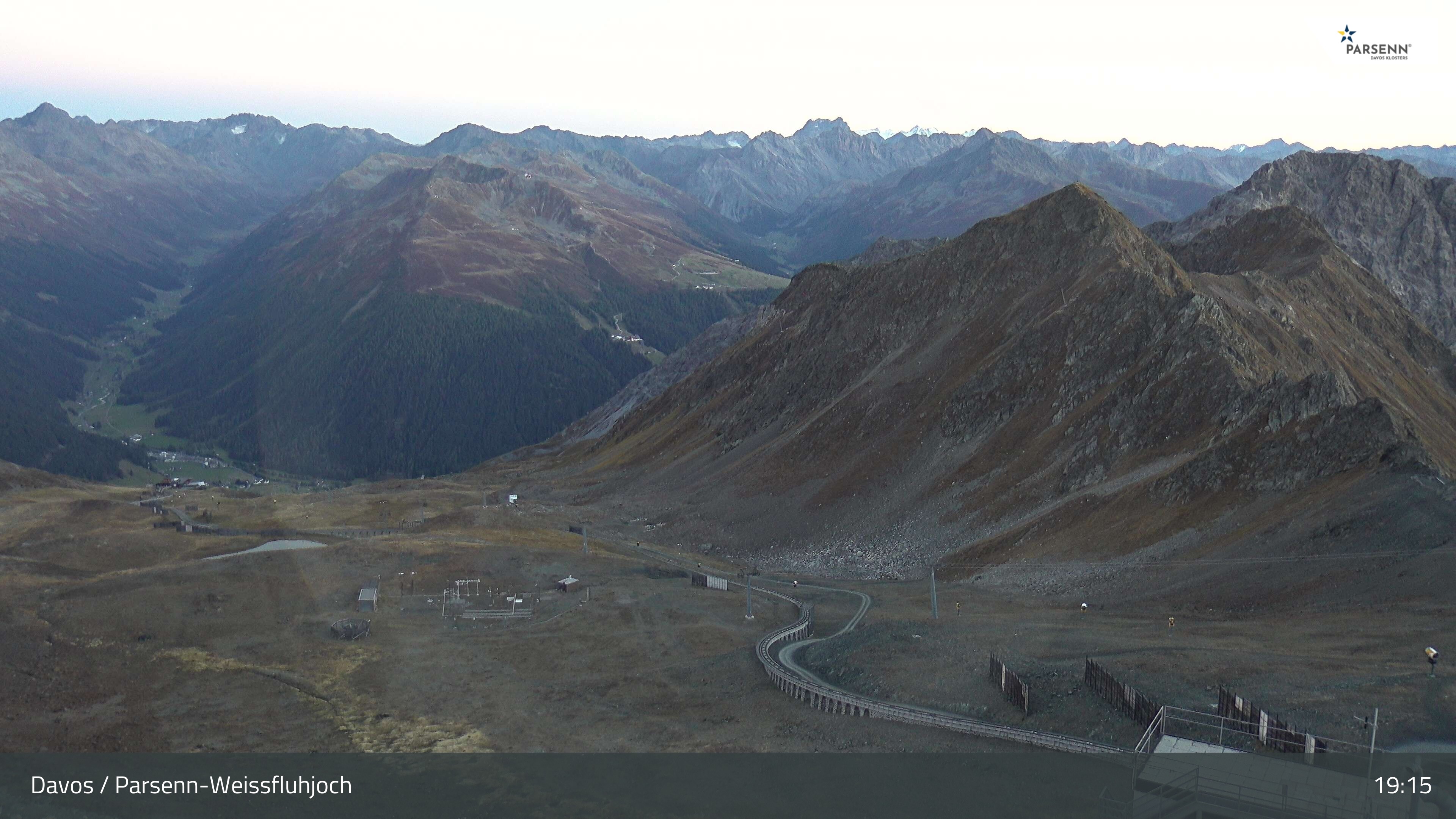 Archived image Webcam Parsenn: Blickrichtung Dorftäli