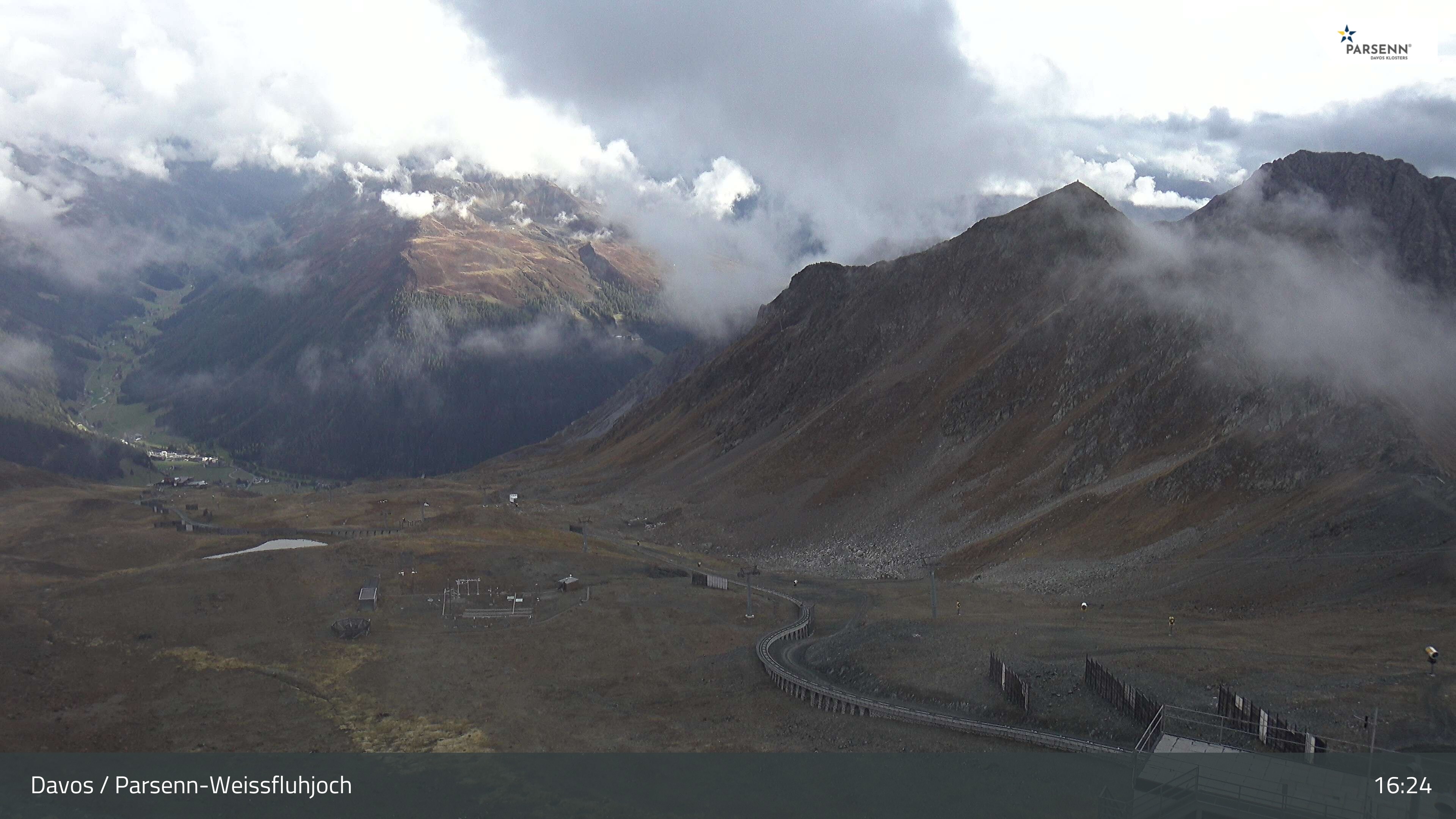 Archived image Webcam Parsenn: Blickrichtung Dorftäli
