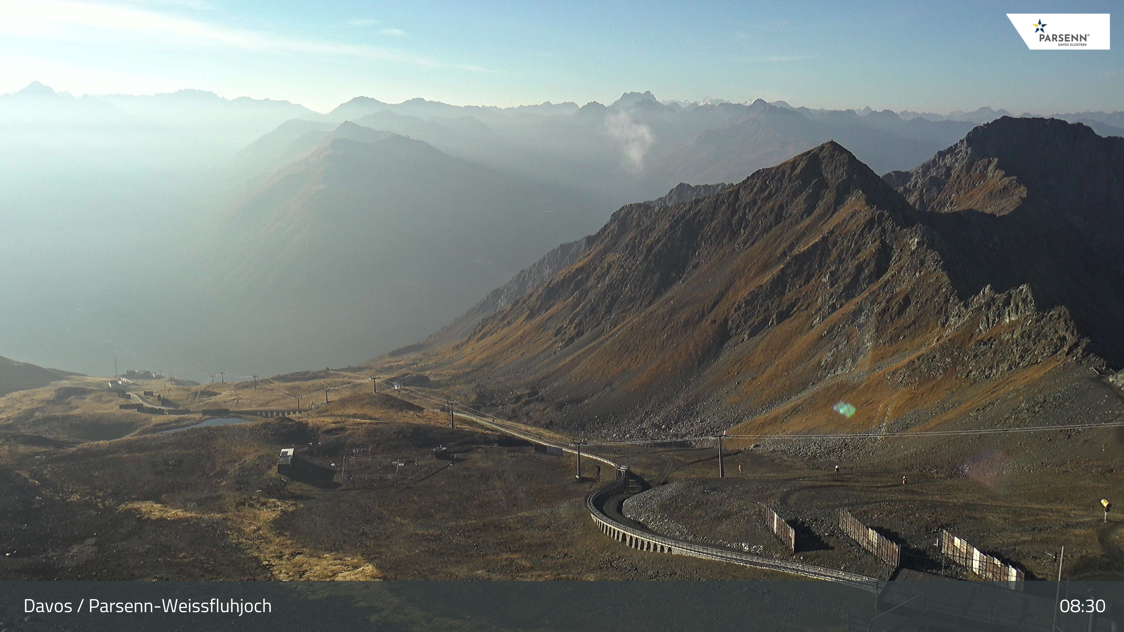 Archiv Foto Webcam Davos Klosters: Parsenn Weissfluhjoch