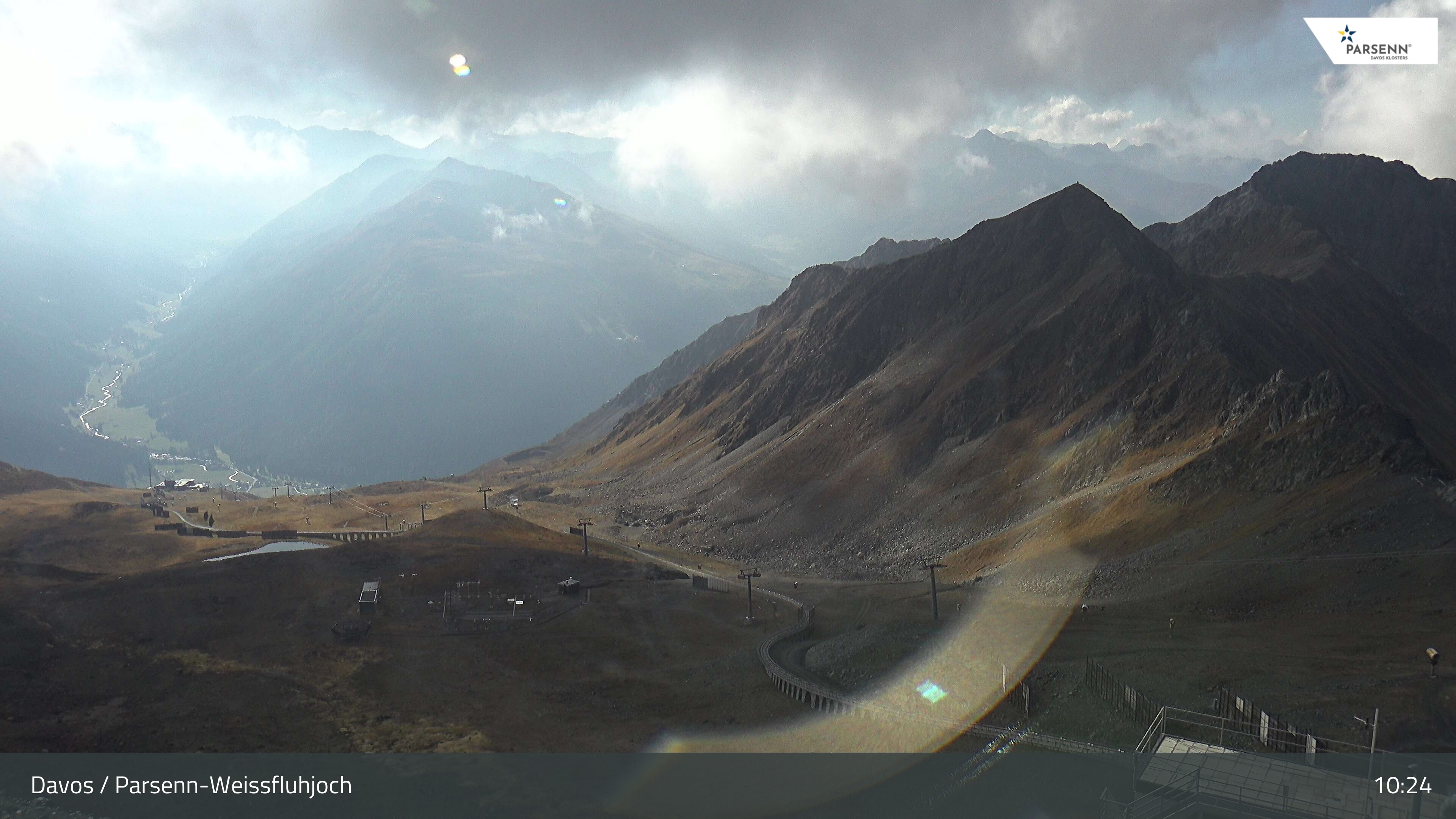 Archived image Webcam Parsenn: Blickrichtung Dorftäli
