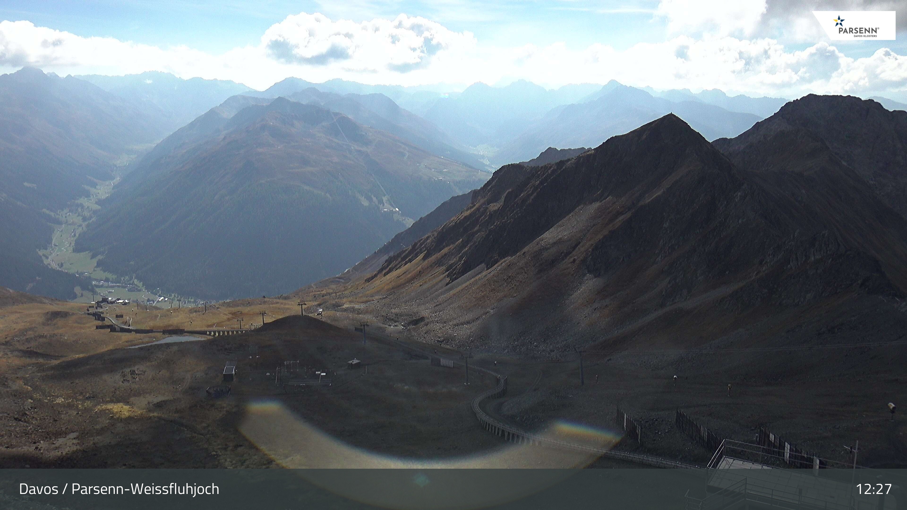 Archived image Webcam Parsenn: Blickrichtung Dorftäli