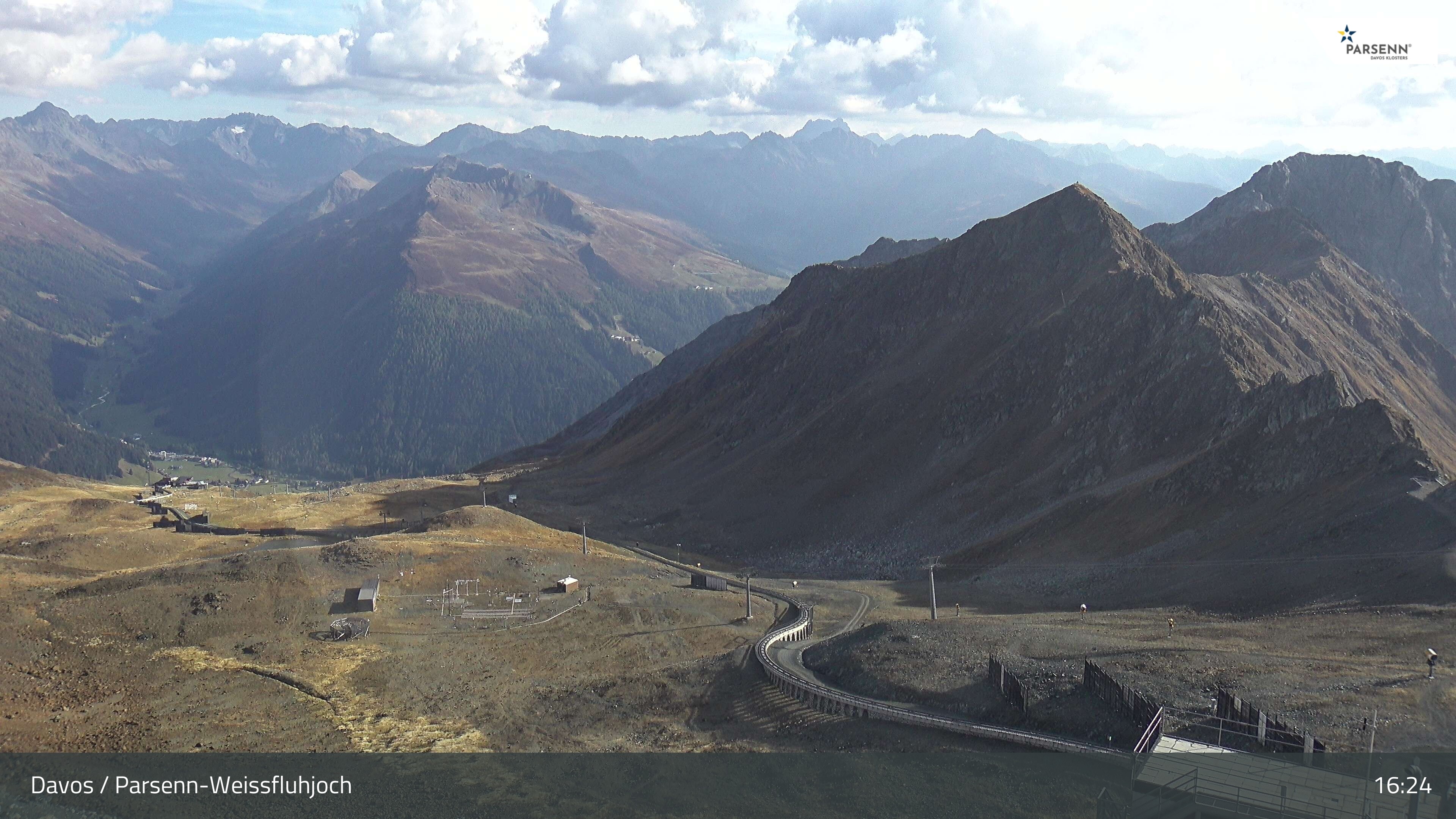 Archived image Webcam Parsenn: Blickrichtung Dorftäli