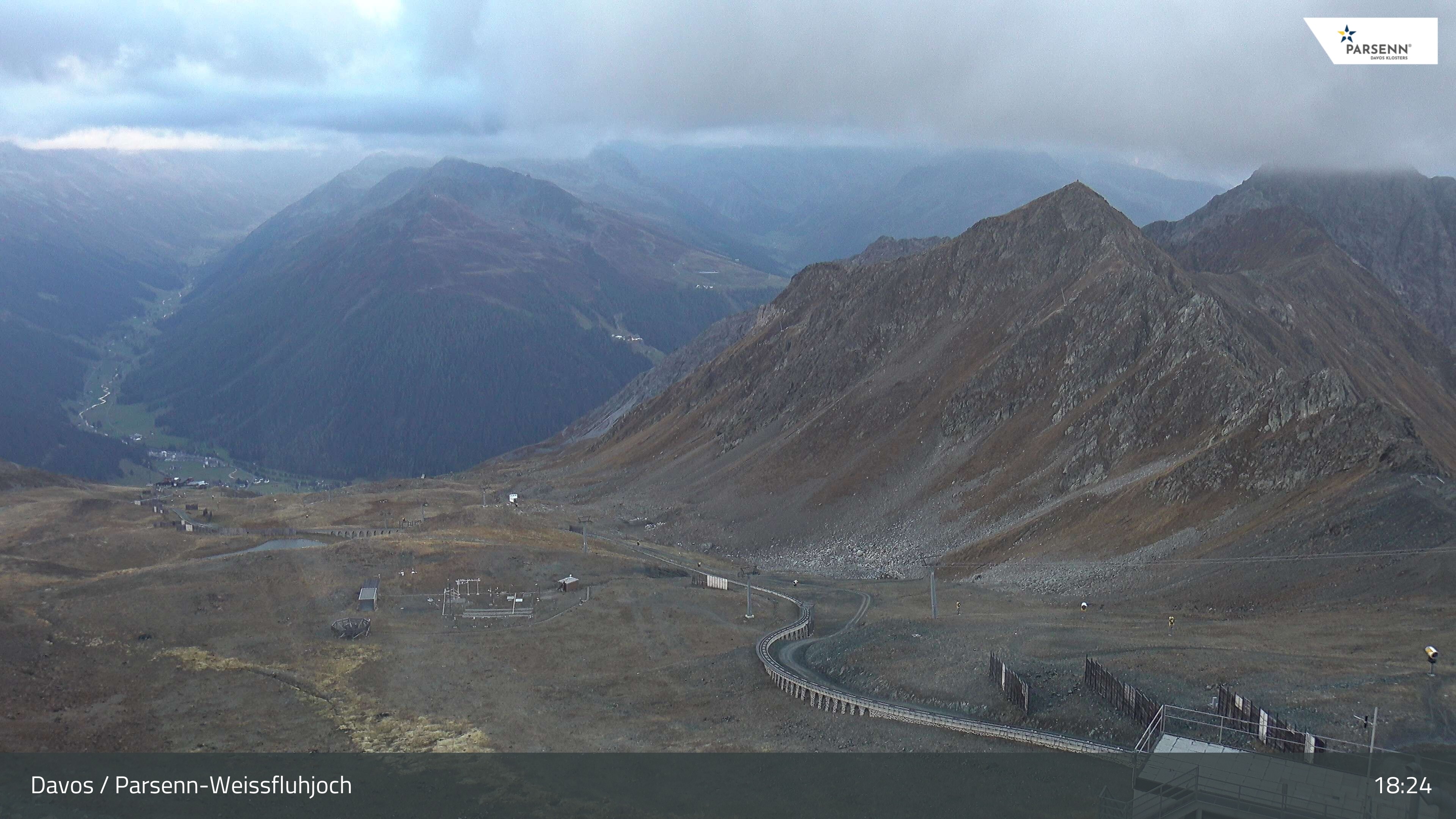 Archived image Webcam Parsenn: Blickrichtung Dorftäli