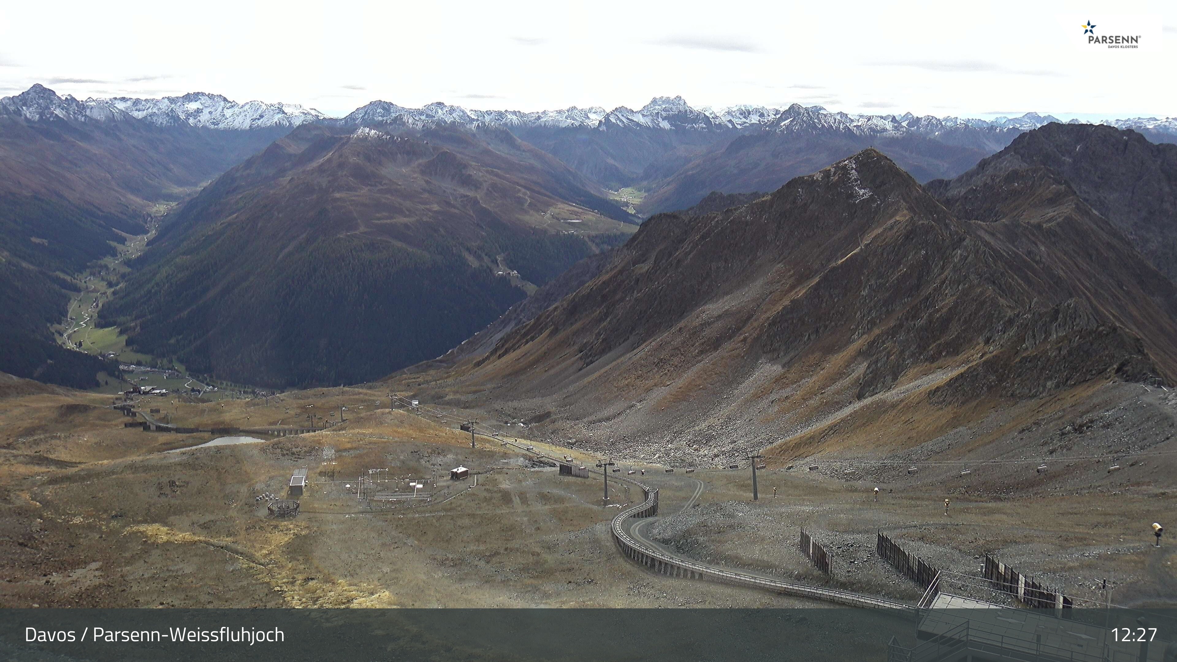 Archived image Webcam Parsenn: Blickrichtung Dorftäli