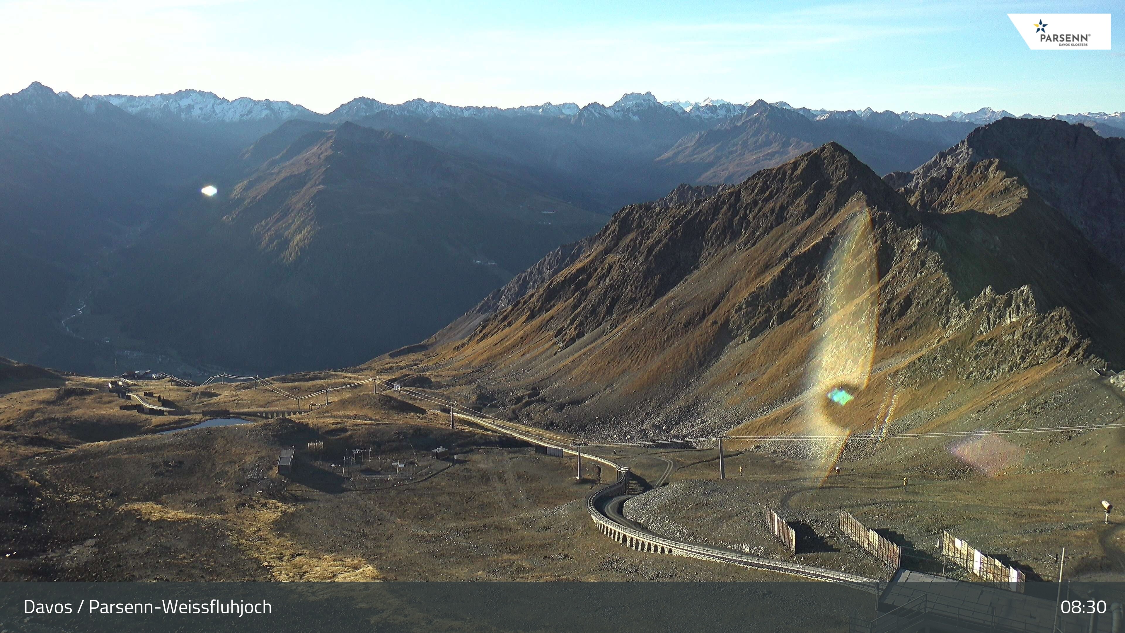 Archiv Foto Webcam Davos Klosters: Parsenn Weissfluhjoch