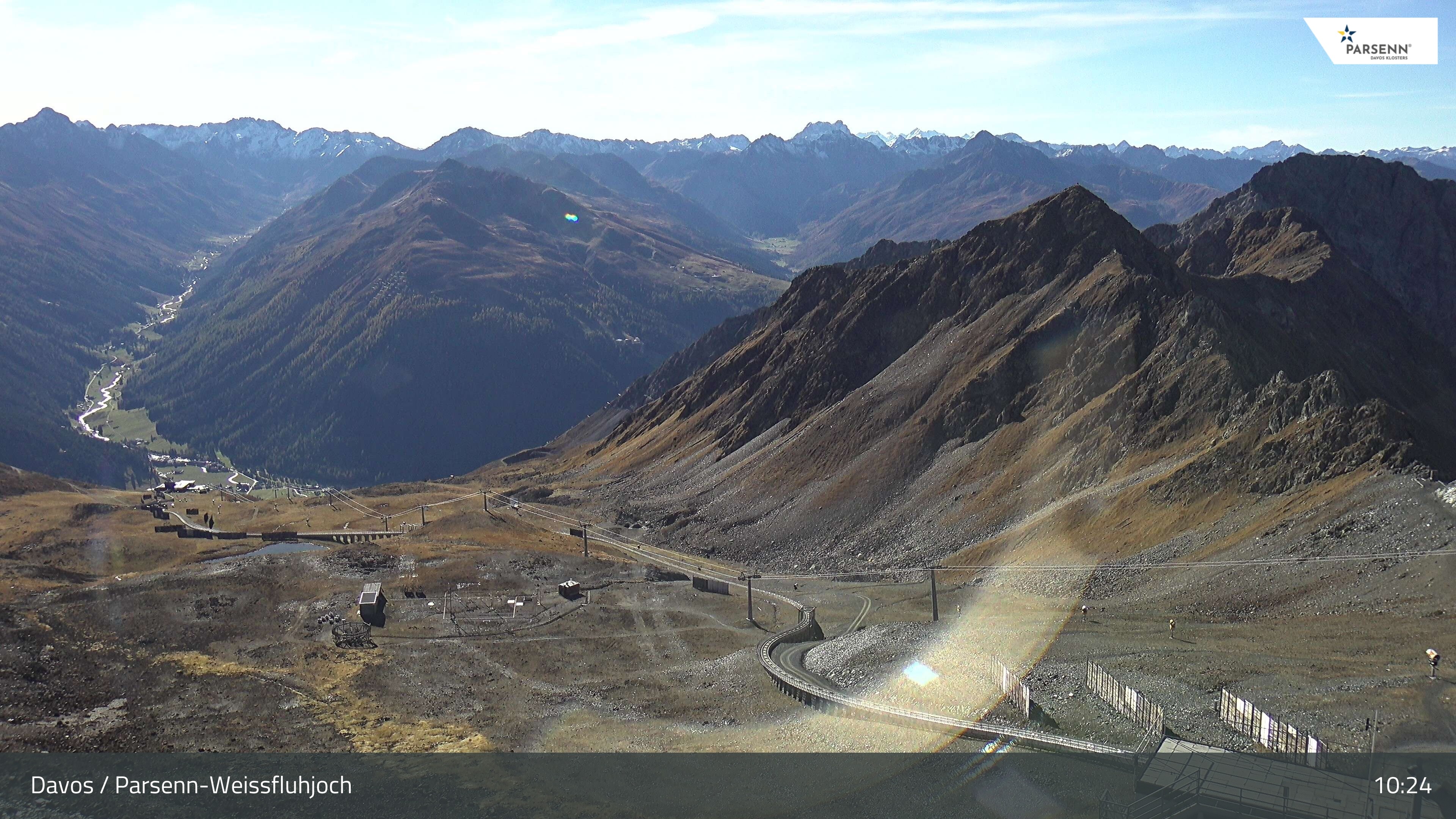 Archiv Foto Webcam Davos Klosters: Parsenn Weissfluhjoch