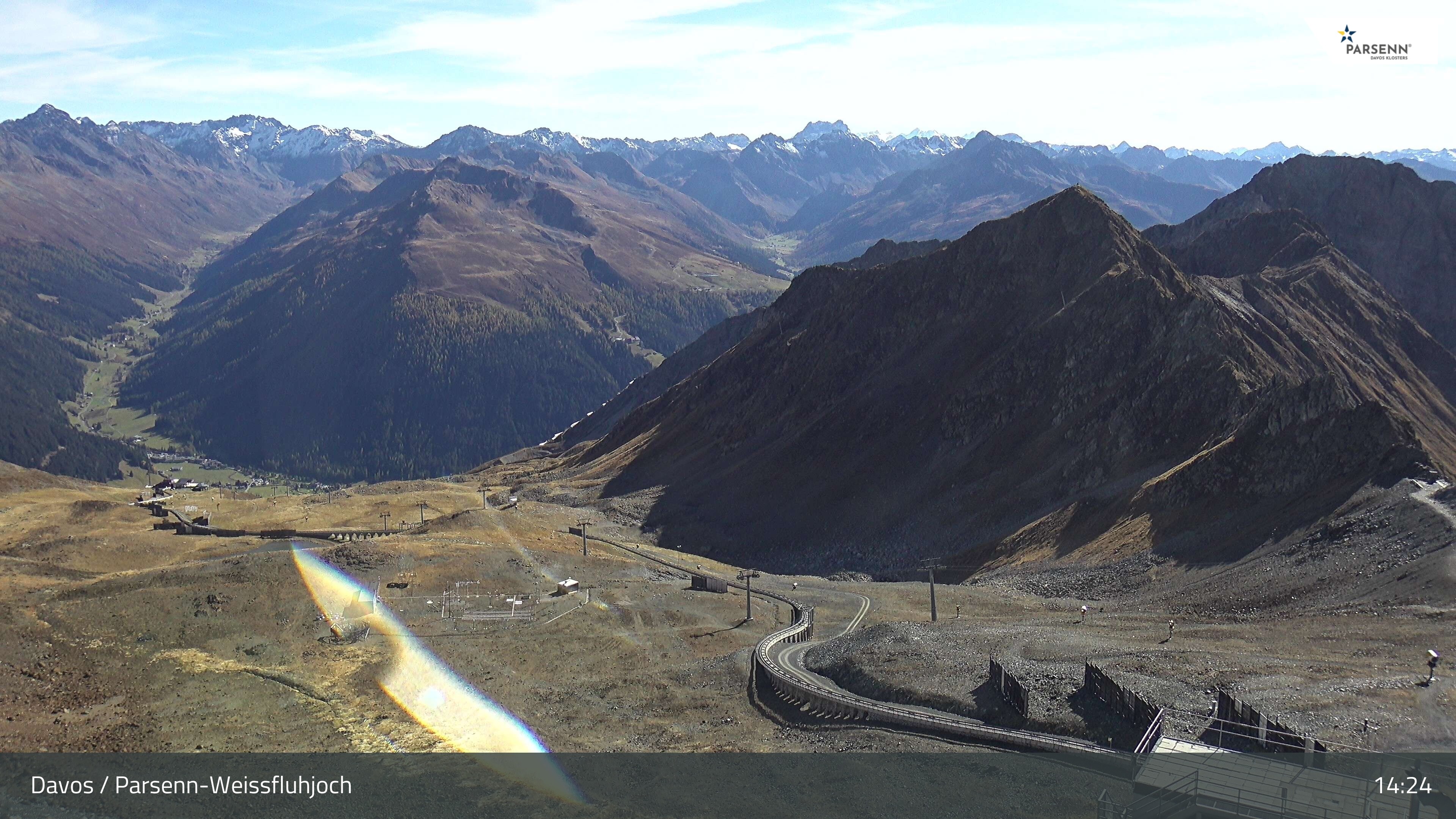 Archiv Foto Webcam Davos Klosters: Parsenn Weissfluhjoch