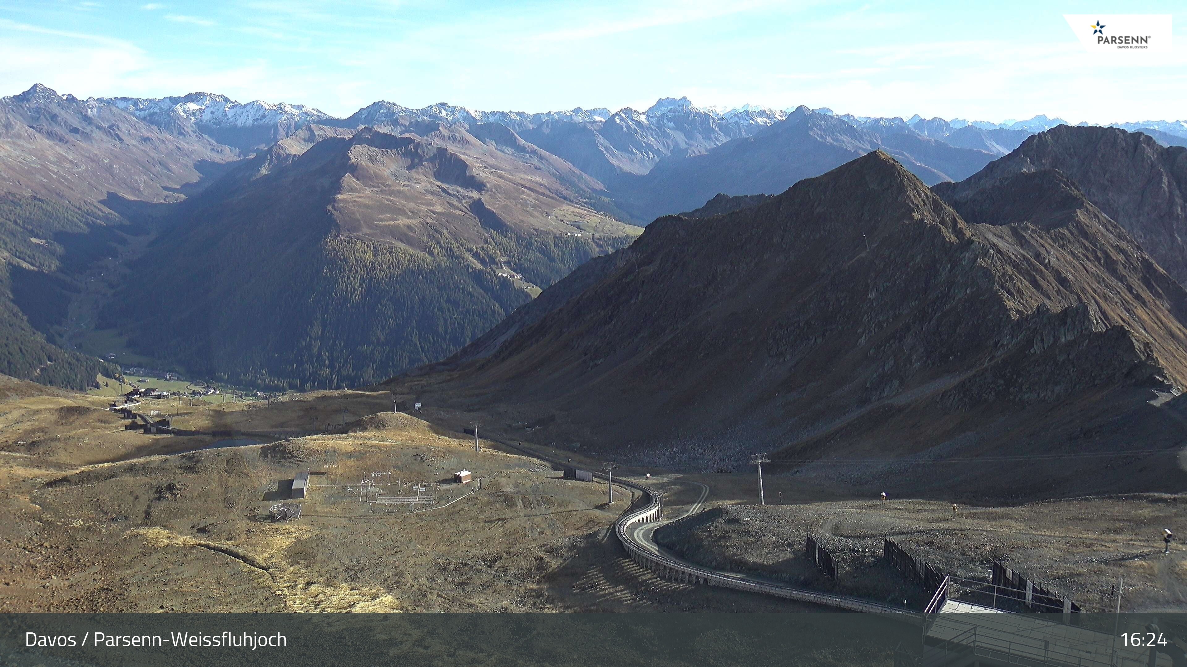 Archiv Foto Webcam Davos Klosters: Parsenn Weissfluhjoch