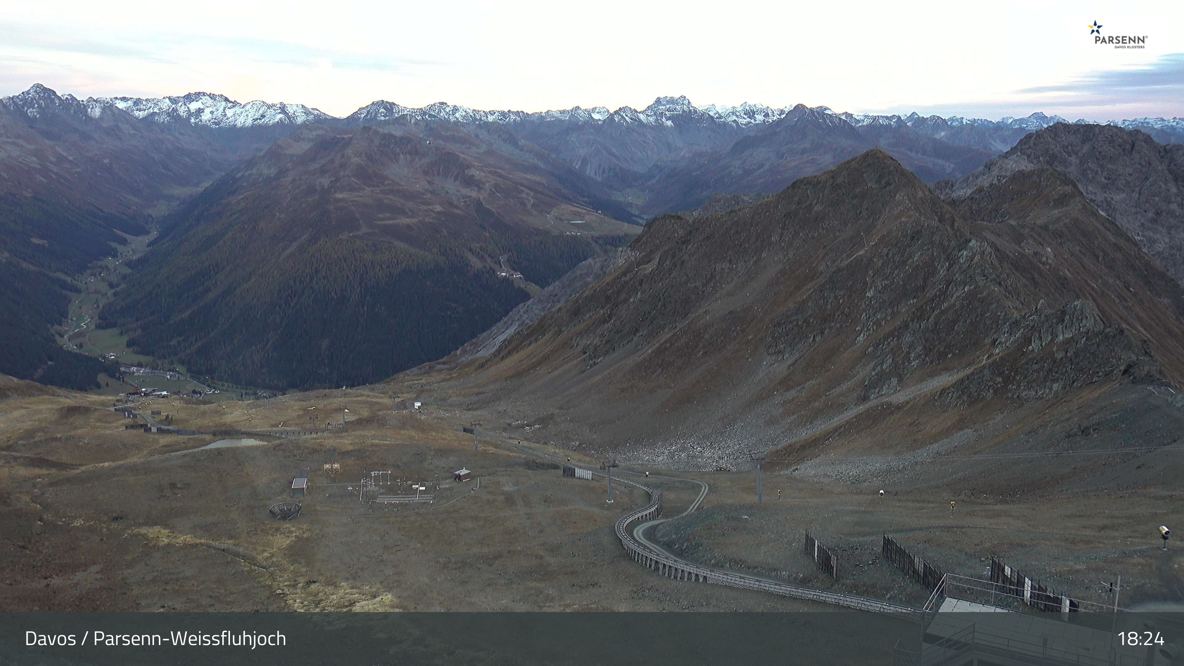 Archiv Foto Webcam Davos Klosters: Parsenn Weissfluhjoch