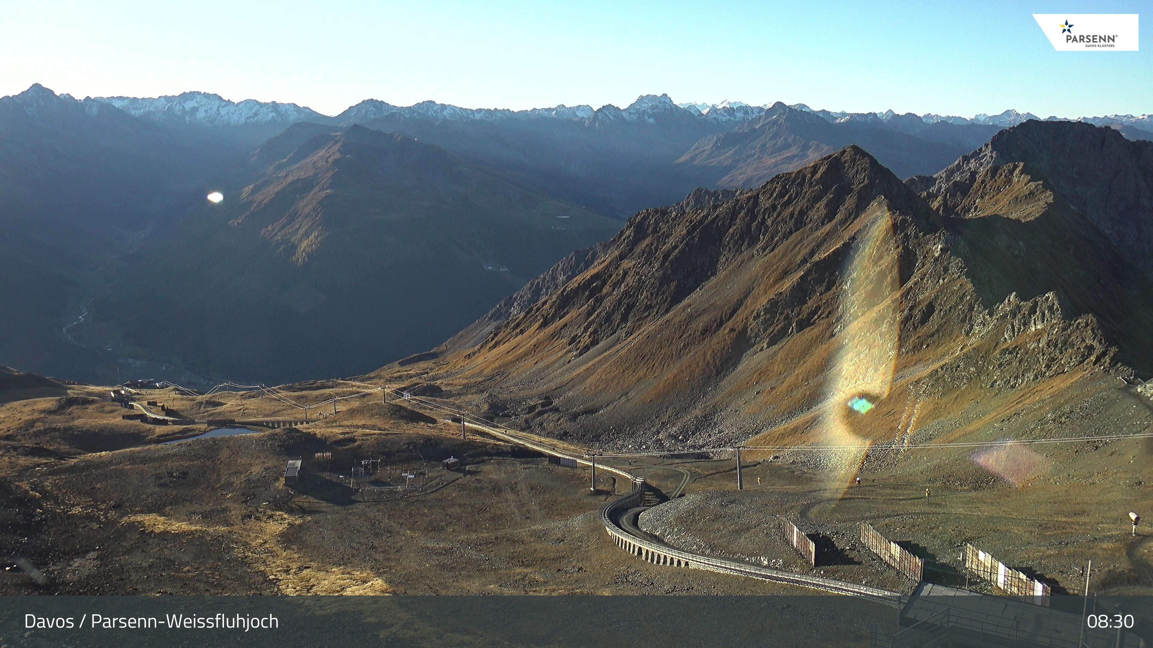 Archiv Foto Webcam Davos Klosters: Parsenn Weissfluhjoch