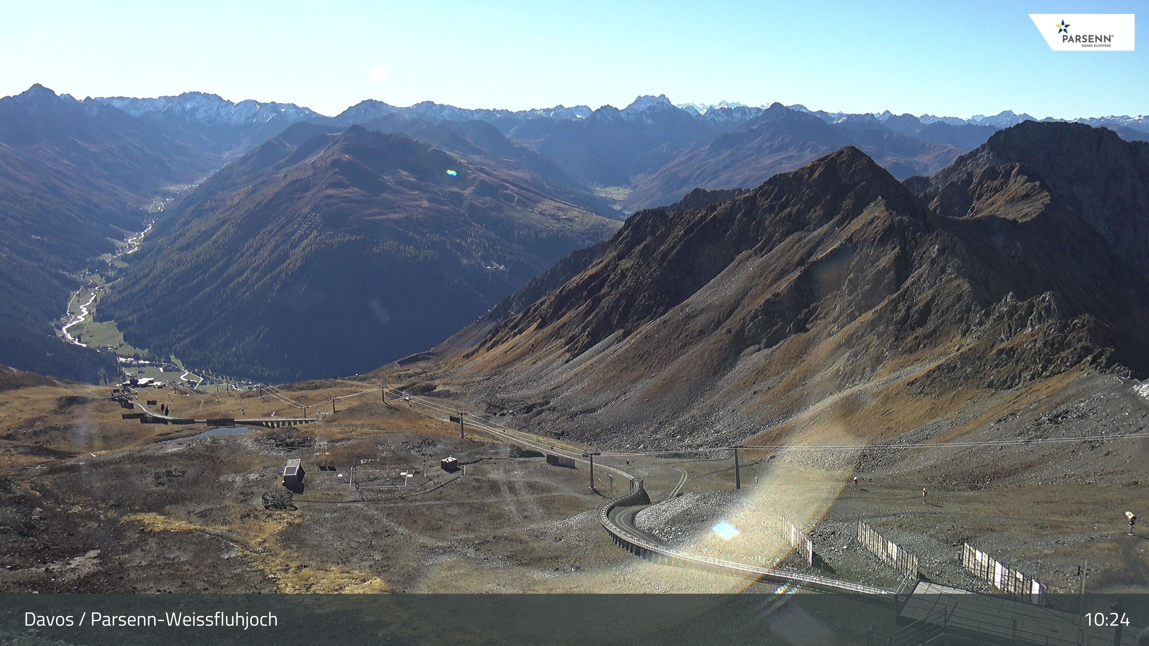 Archiv Foto Webcam Davos Klosters: Parsenn Weissfluhjoch