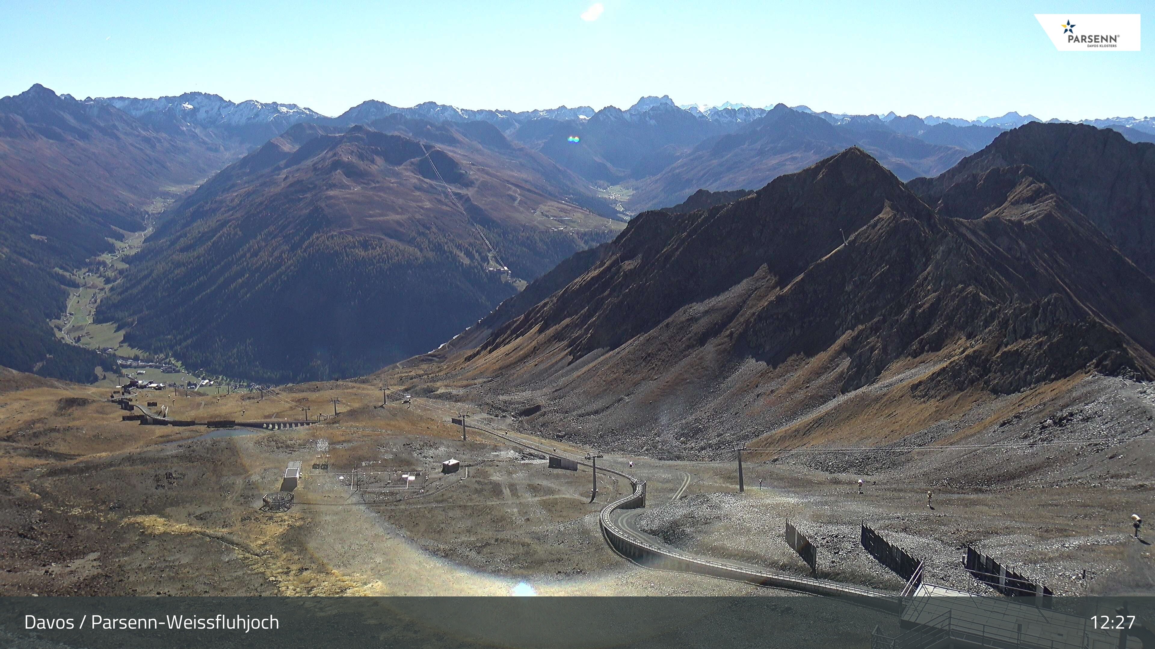 Archiv Foto Webcam Davos Klosters: Parsenn Weissfluhjoch