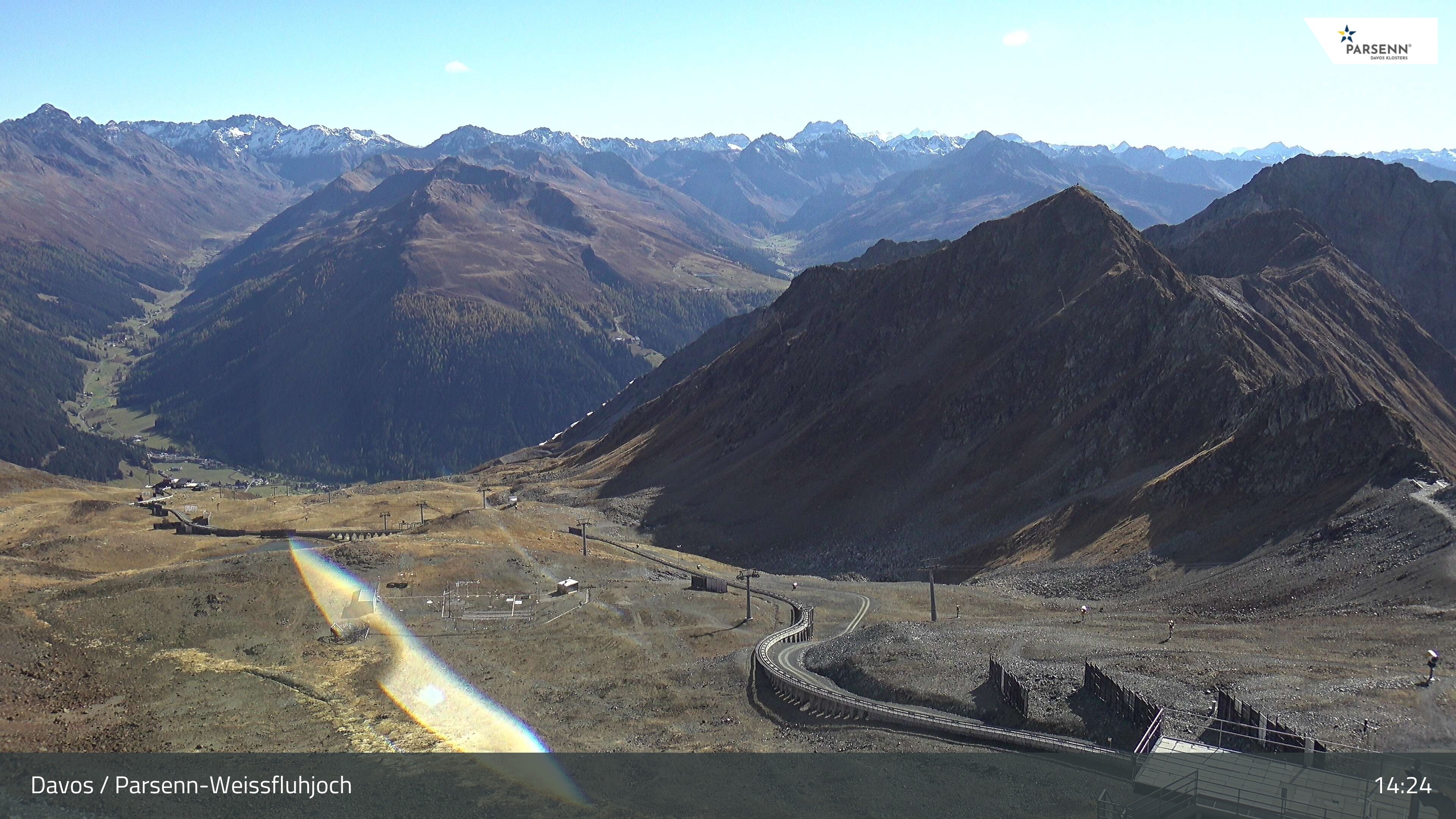 Archiv Foto Webcam Davos Klosters: Parsenn Weissfluhjoch