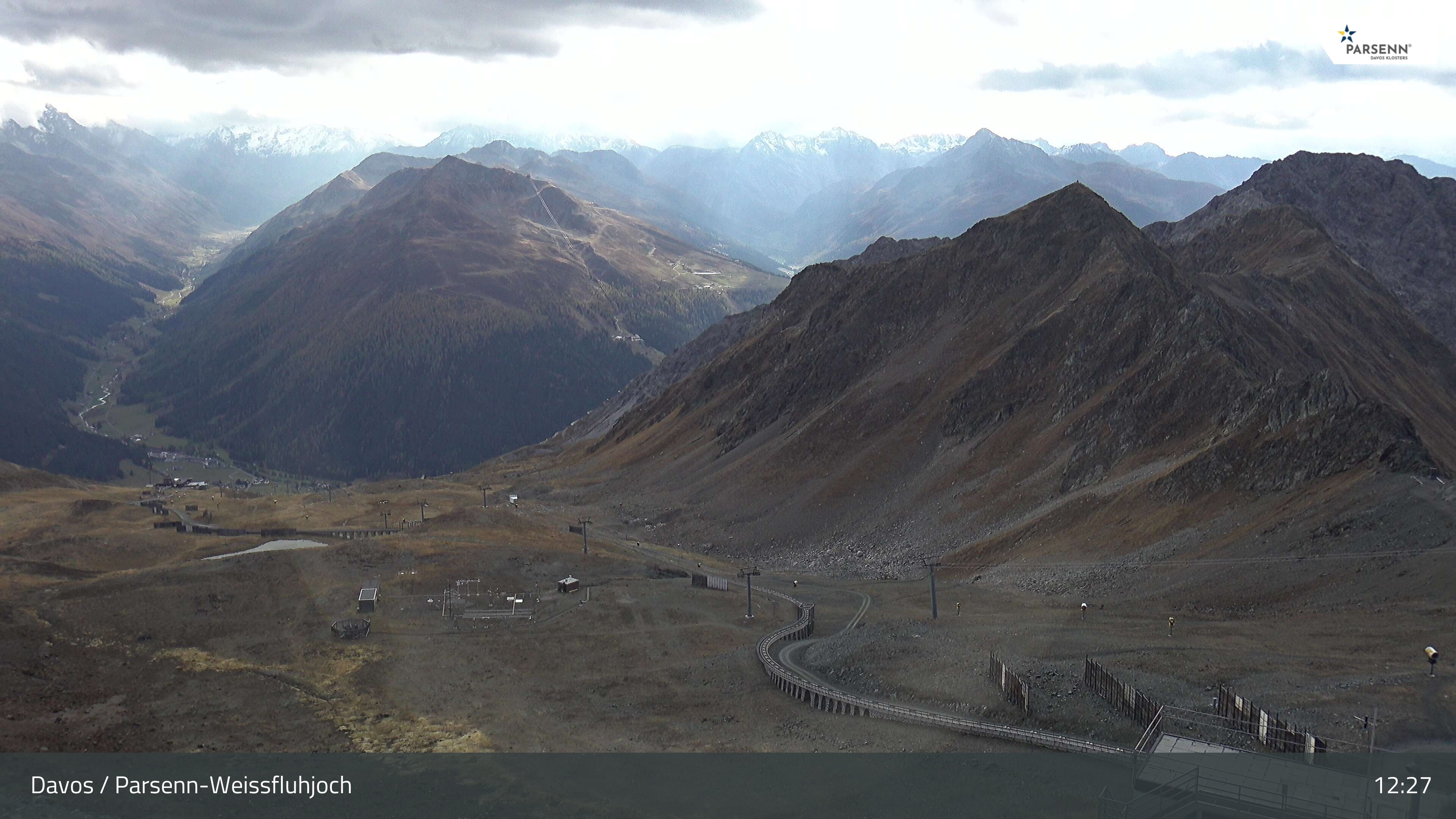 Archived image Webcam Parsenn: Blickrichtung Dorftäli