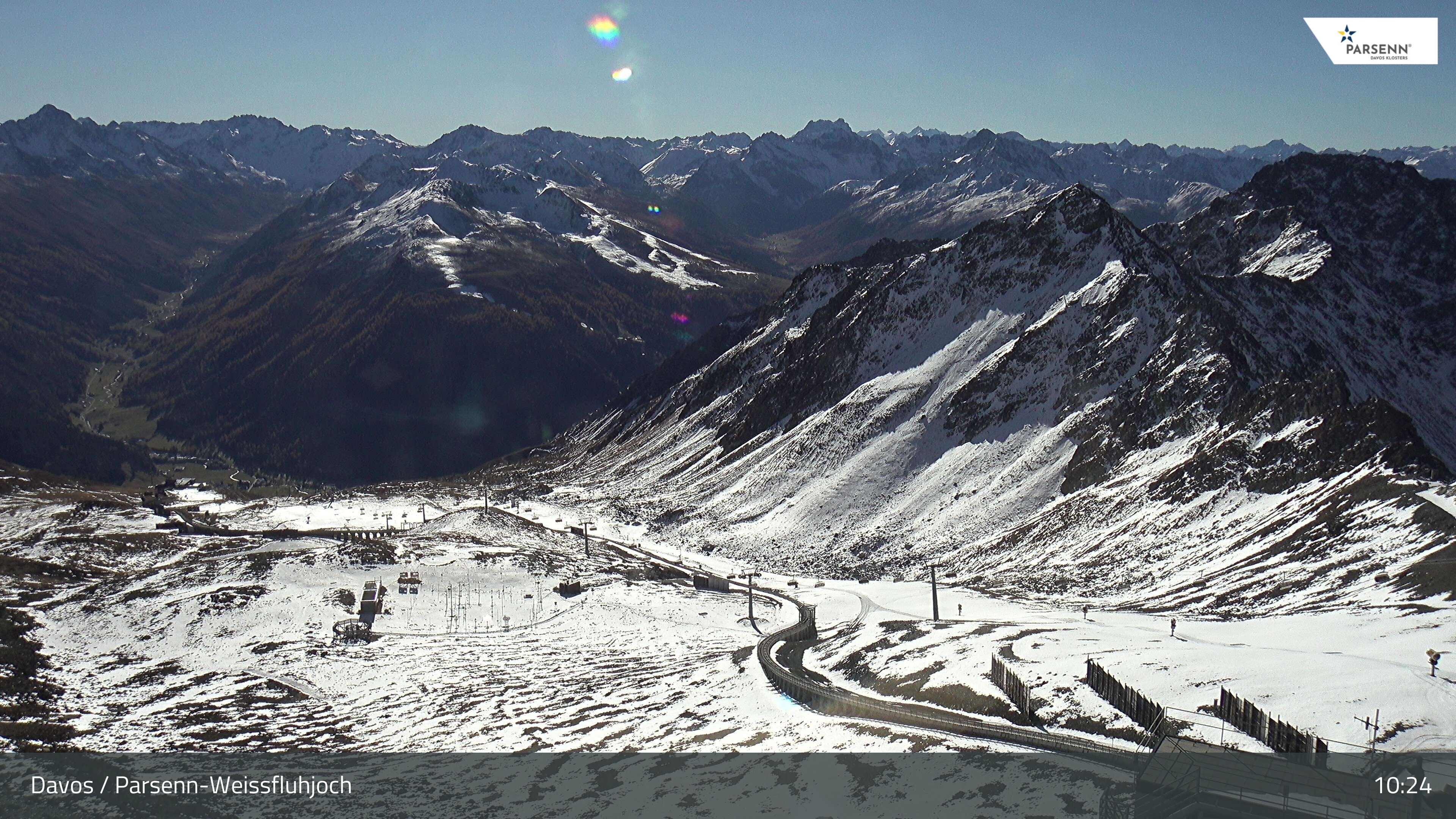 Archiv Foto Webcam Davos Klosters: Parsenn Weissfluhjoch