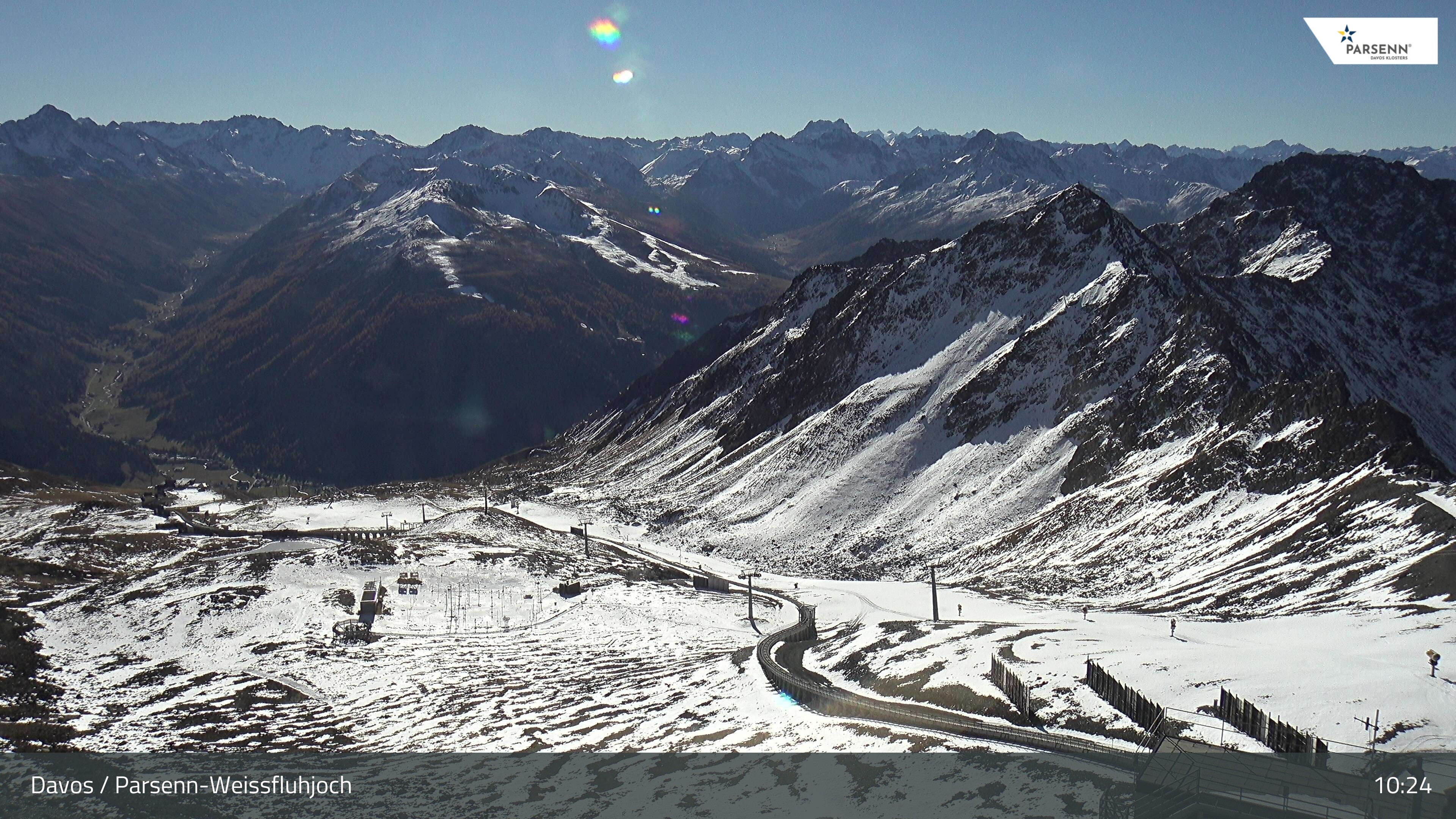 Archiv Foto Webcam Davos Klosters: Parsenn Weissfluhjoch