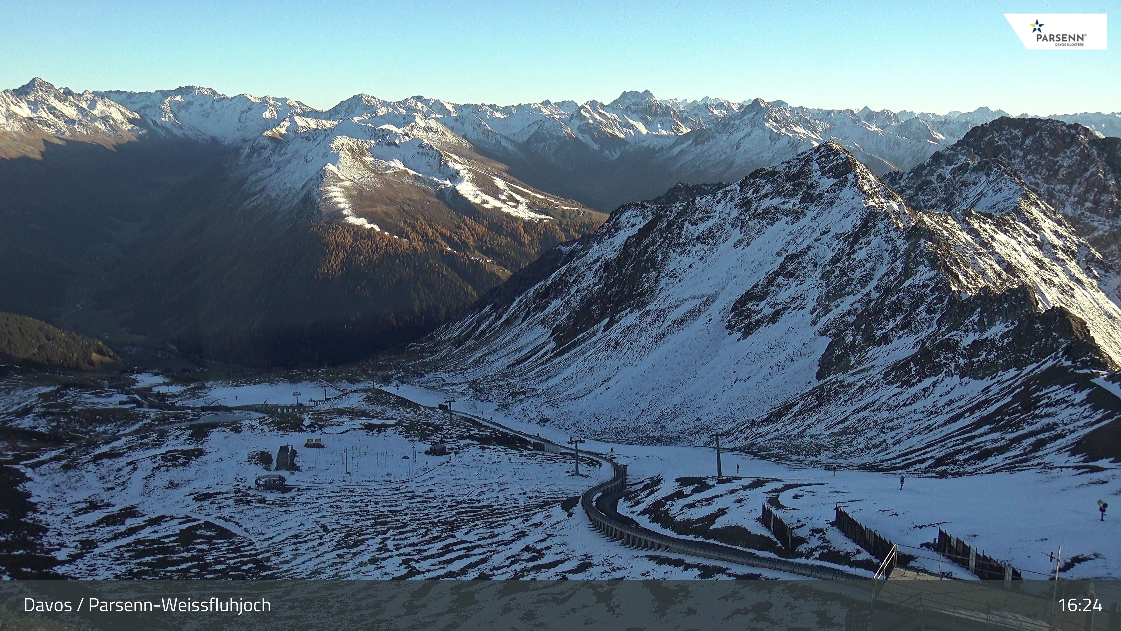 Archiv Foto Webcam Davos Klosters: Parsenn Weissfluhjoch