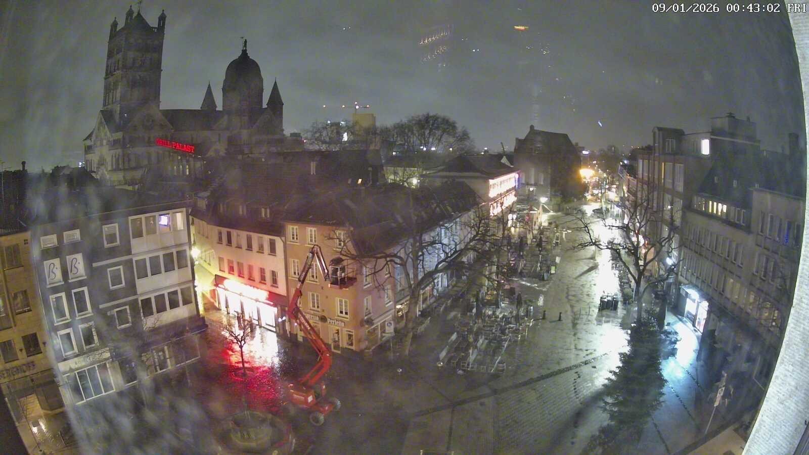Archiv Foto Webcam Neuss: Blick auf das Quirinus Münster