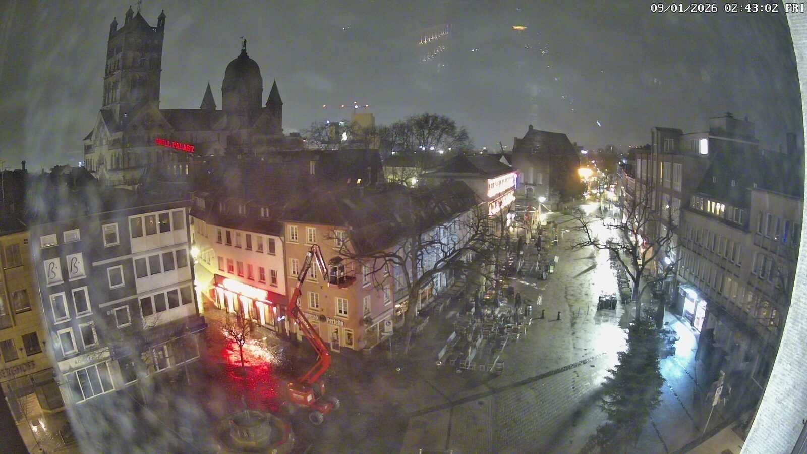 Archiv Foto Webcam Neuss: Blick auf das Quirinus Münster