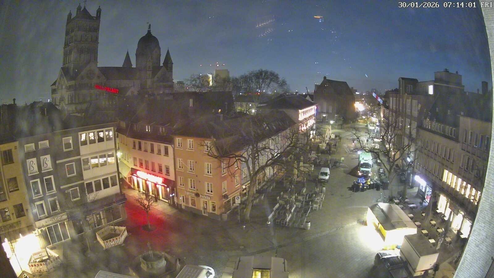 Archiv Foto Webcam Neuss: Blick auf das Quirinus Münster