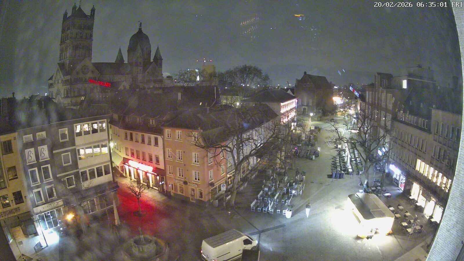 Archiv Foto Webcam Neuss: Blick auf das Quirinus Münster