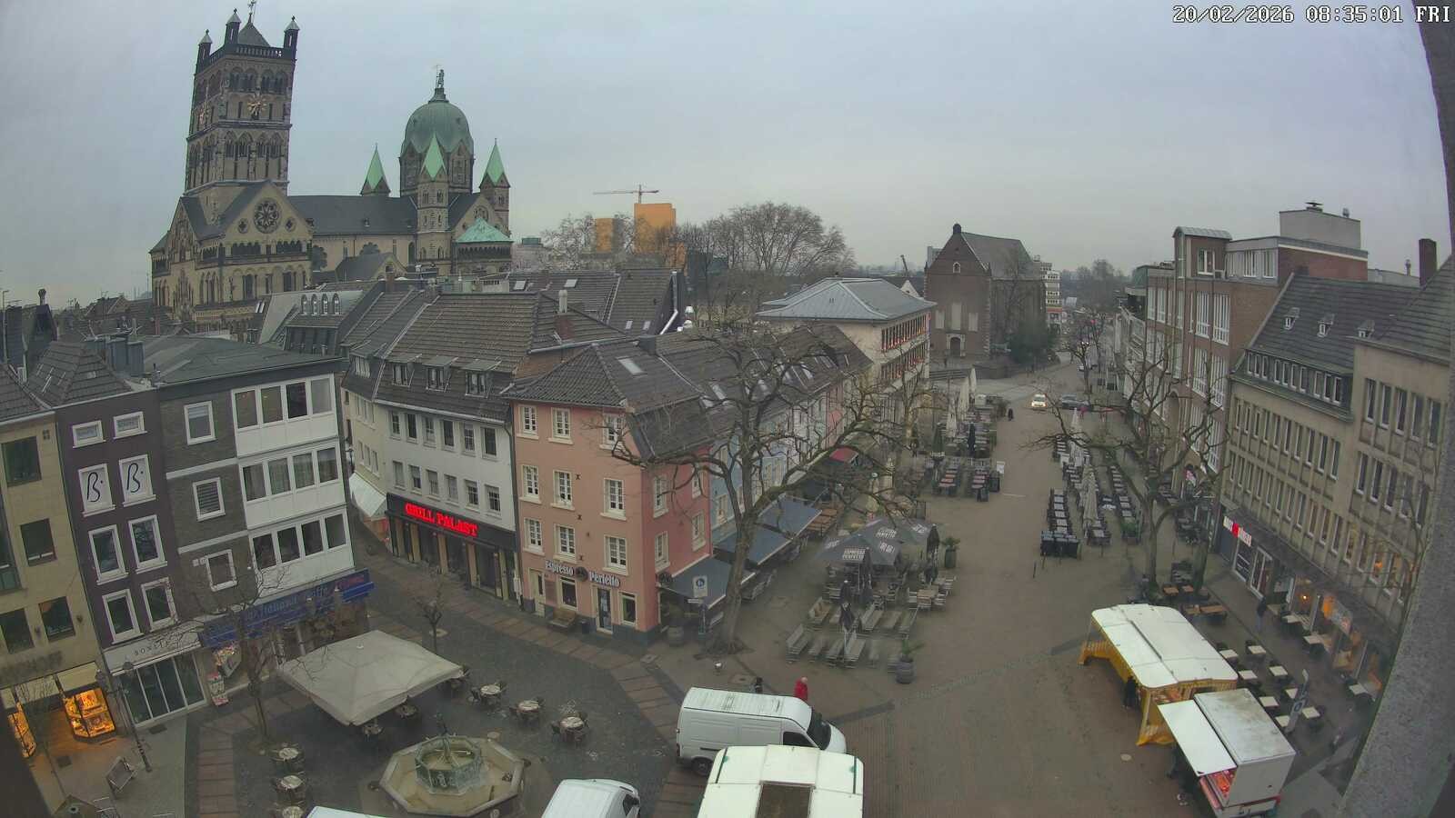 Archiv Foto Webcam Neuss: Blick auf das Quirinus Münster