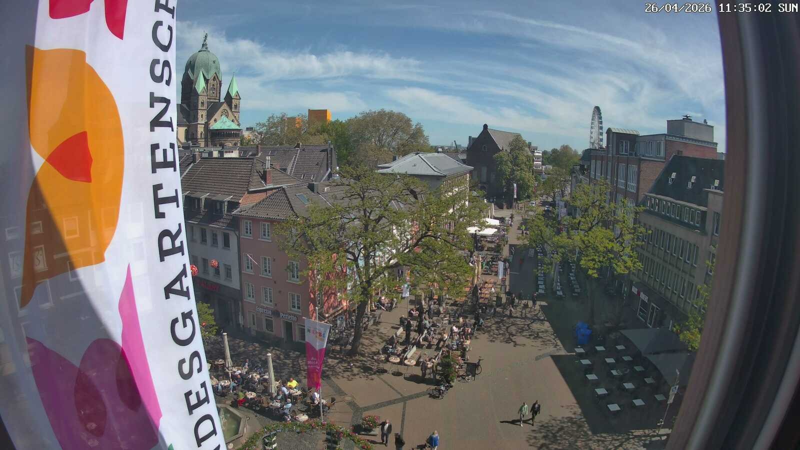 Archiv Foto Webcam Neuss: Blick auf das Quirinus Münster