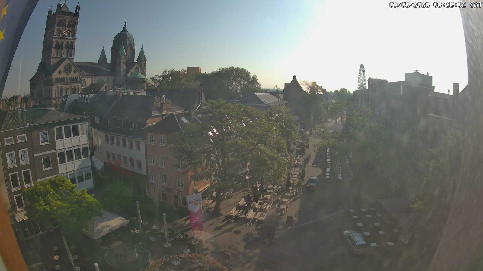 Archiv Foto Webcam Neuss: Blick auf das Quirinus Münster