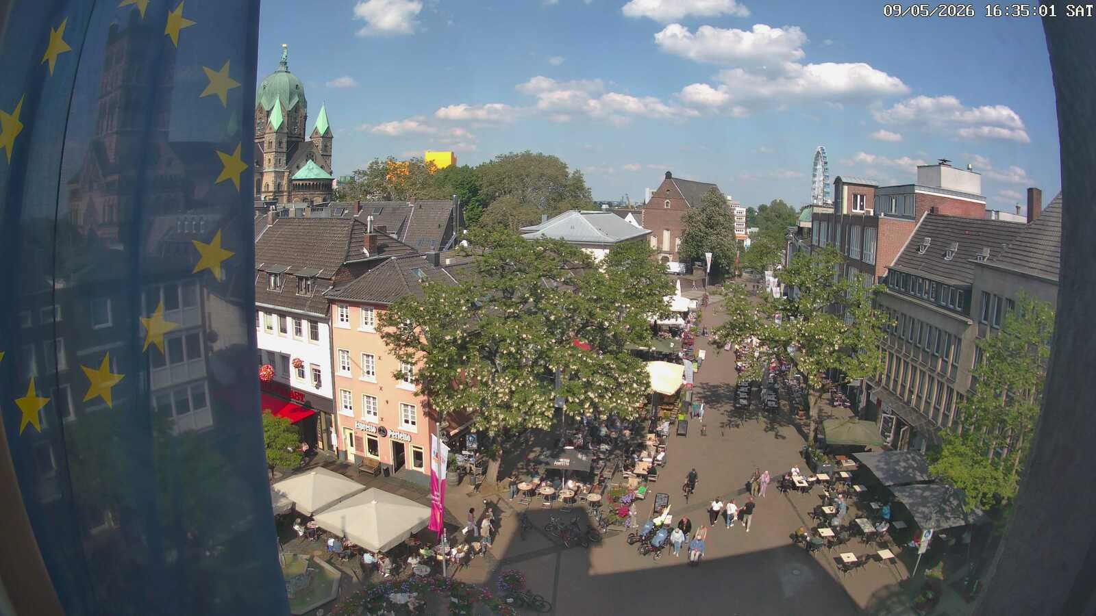 Archiv Foto Webcam Neuss: Blick auf das Quirinus Münster