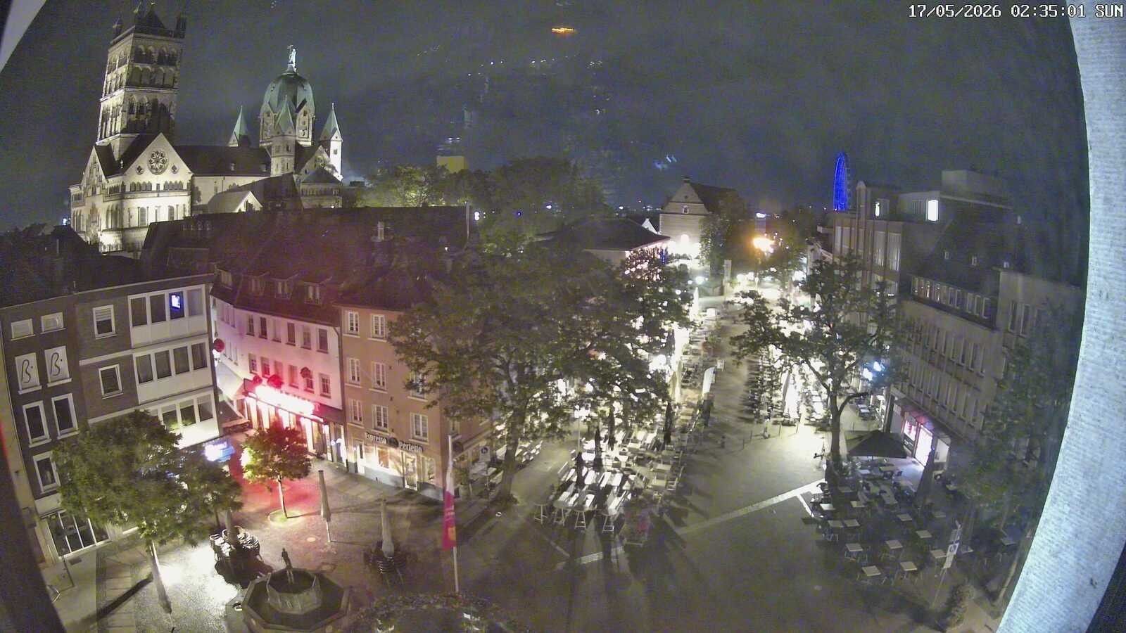 Archiv Foto Webcam Neuss: Blick auf das Quirinus Münster
