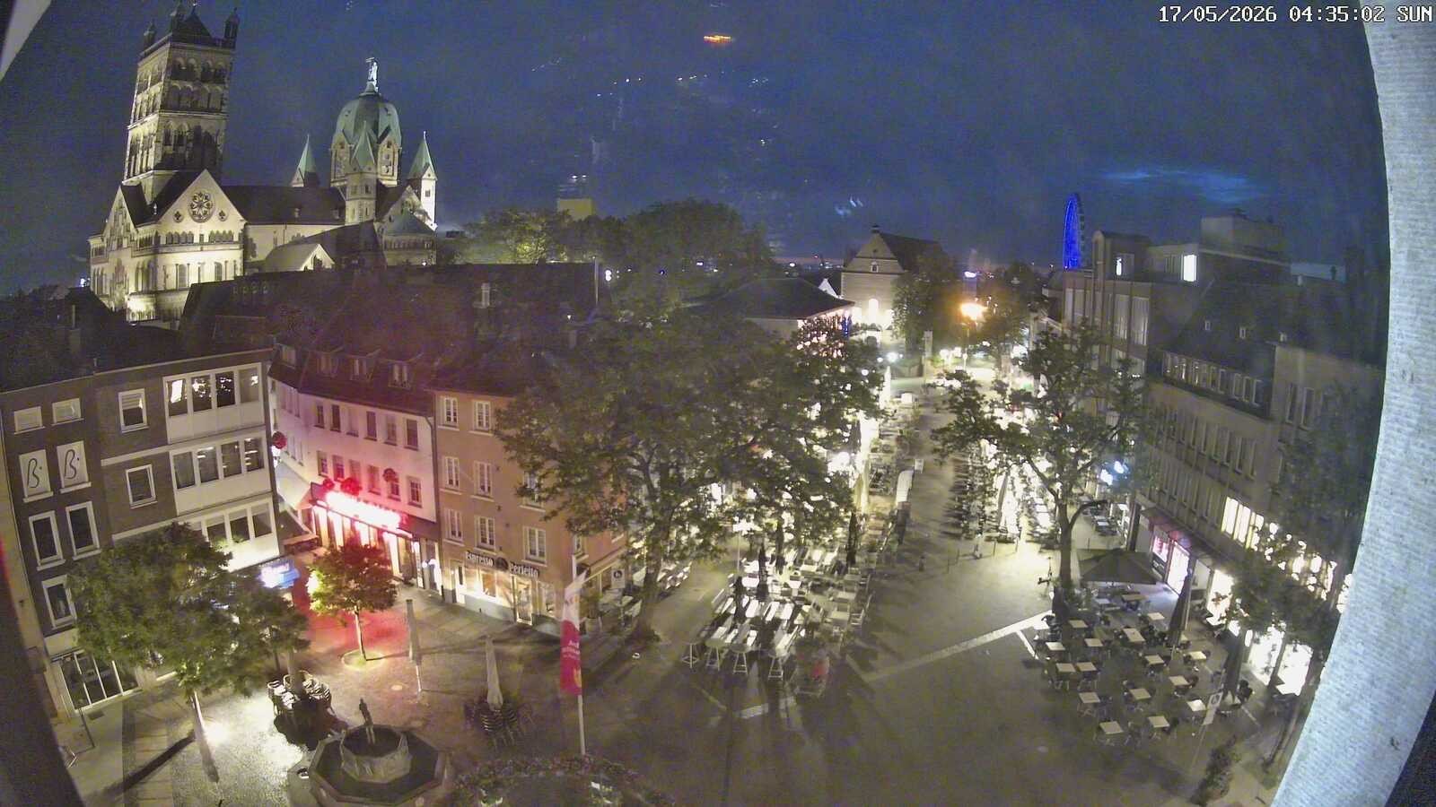 Archiv Foto Webcam Neuss: Blick auf das Quirinus Münster