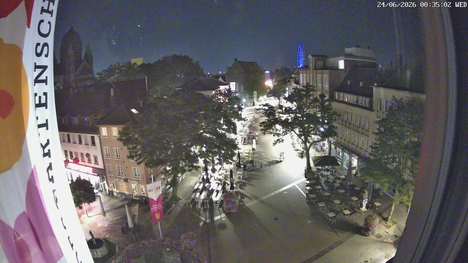 Archiv Foto Webcam Neuss: Blick auf das Quirinus Münster