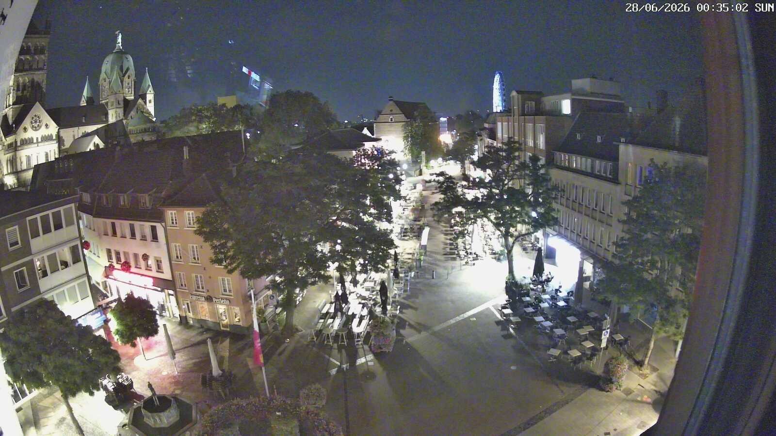 Archiv Foto Webcam Neuss: Blick auf das Quirinus Münster